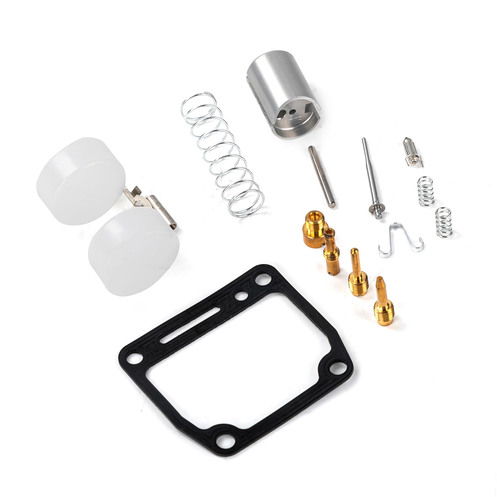 SUNQIAO PW80 Carburetor Repair Kit, Carb Rebuild Kit Needle Float Gasket for yamaha Y-Zinger 1981-2009 PEEWEE 80 PY80 Kid Bikes