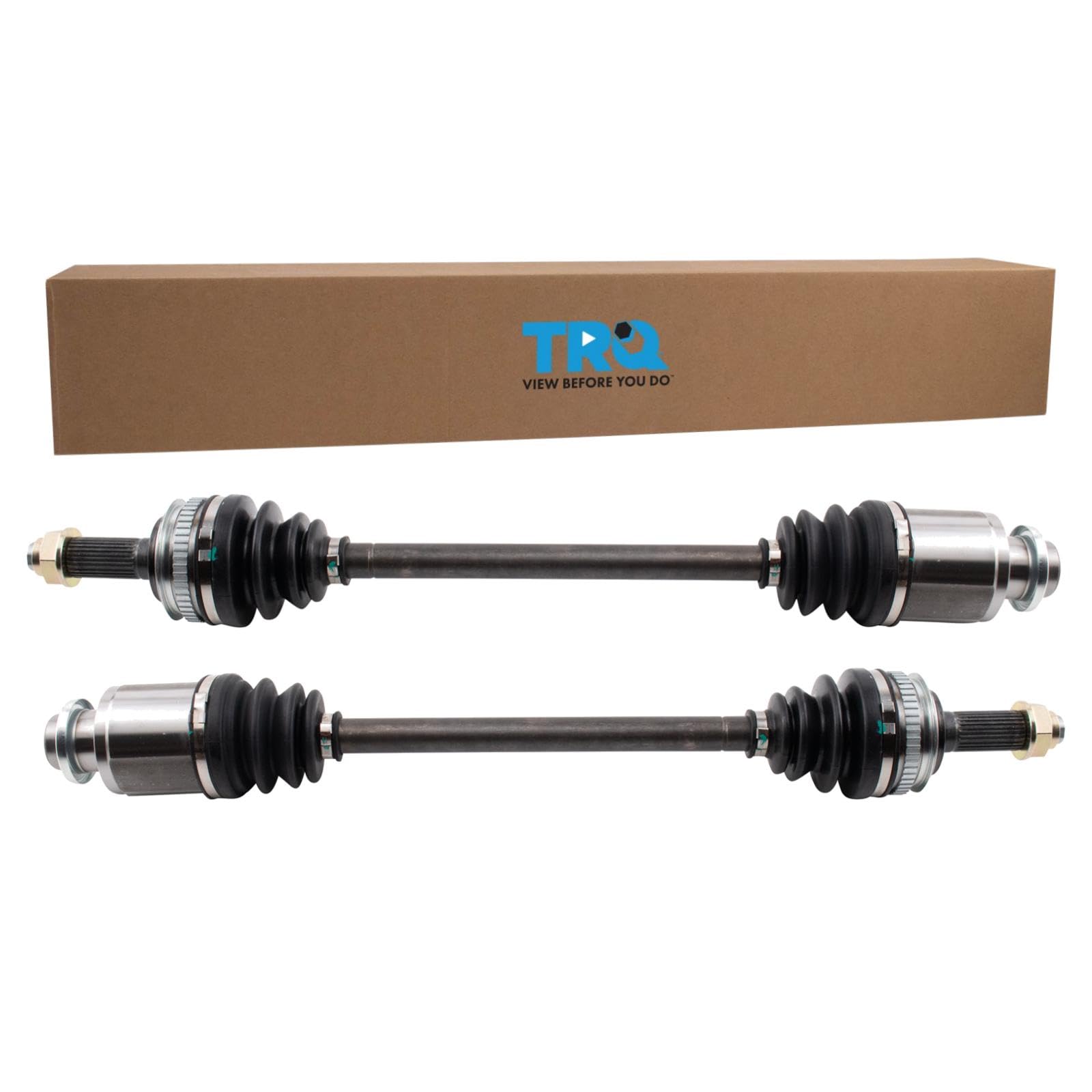 Trq Rear Cv Axle Shaft Assembly Set Compatible With 2003-2008 Honda Pilot 2006-2013 Ridgeline