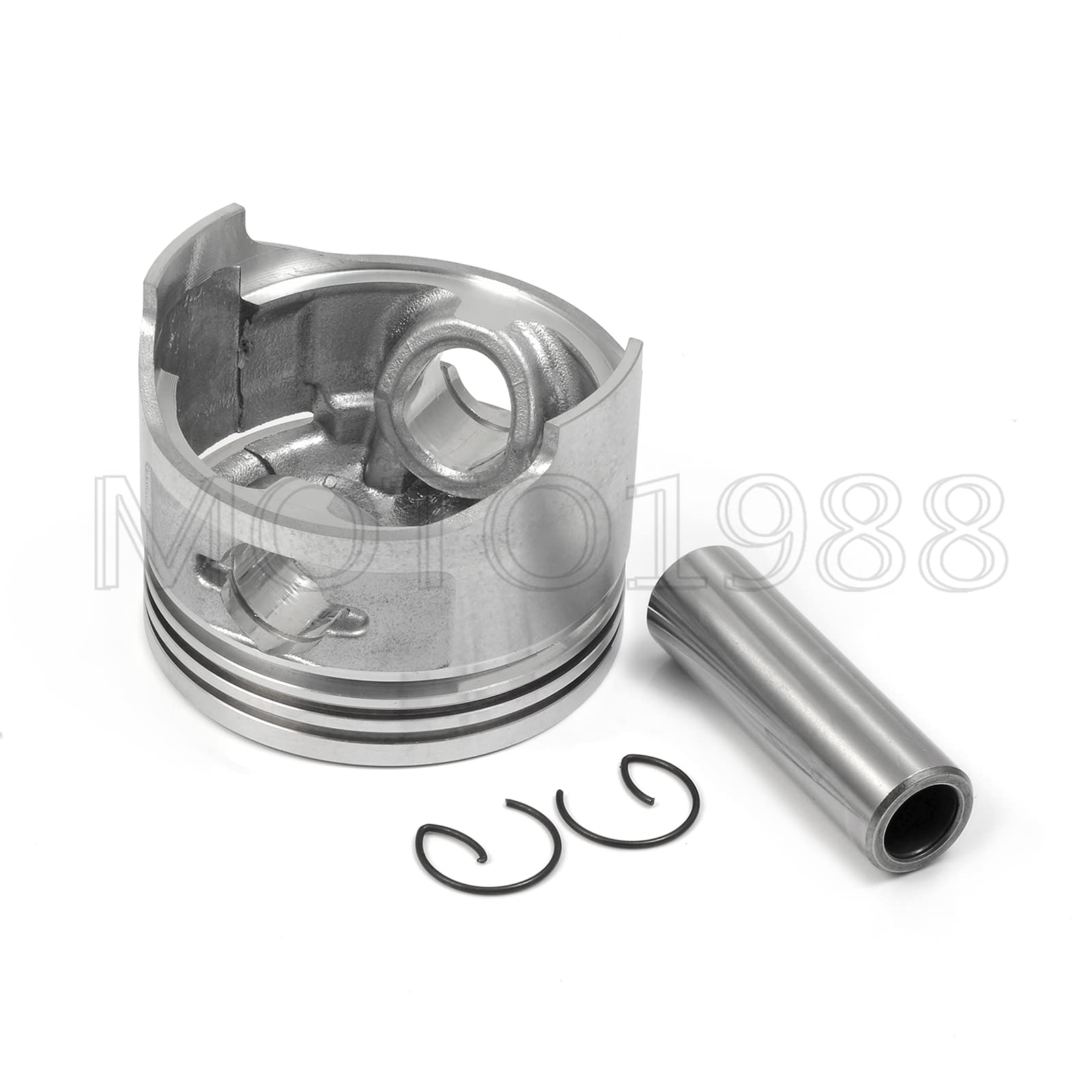 Moto1988 Piston & Ring Ang Gasket For Ezgo Txt 4 Cycle Gas Golf Cart 295Cc Mci Fuji Robin Engine 1991-2008 Oem 26607-G01 26608-G