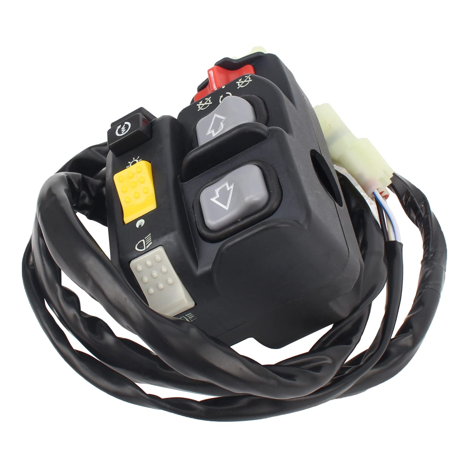 Autokay Handlebar Switch Electric Shift Start Headlight Fits For Honda Foreman 450 Trx450 4X4