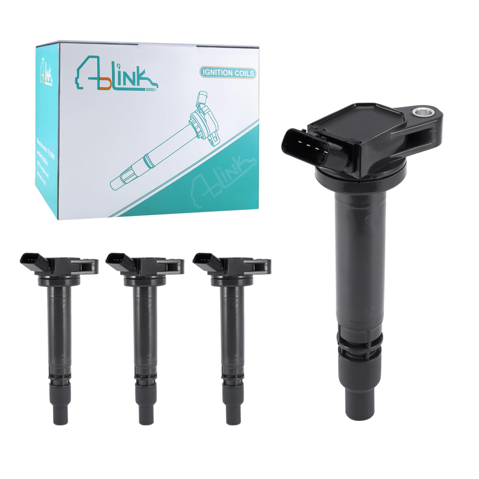 4Pcs Uf507 Ignition Coil Pack For Toyota Avalon Camry Rav4 Highlander Sienna Sequoia Tundra Land Cruiser Land Cruiser Tundra,Sci