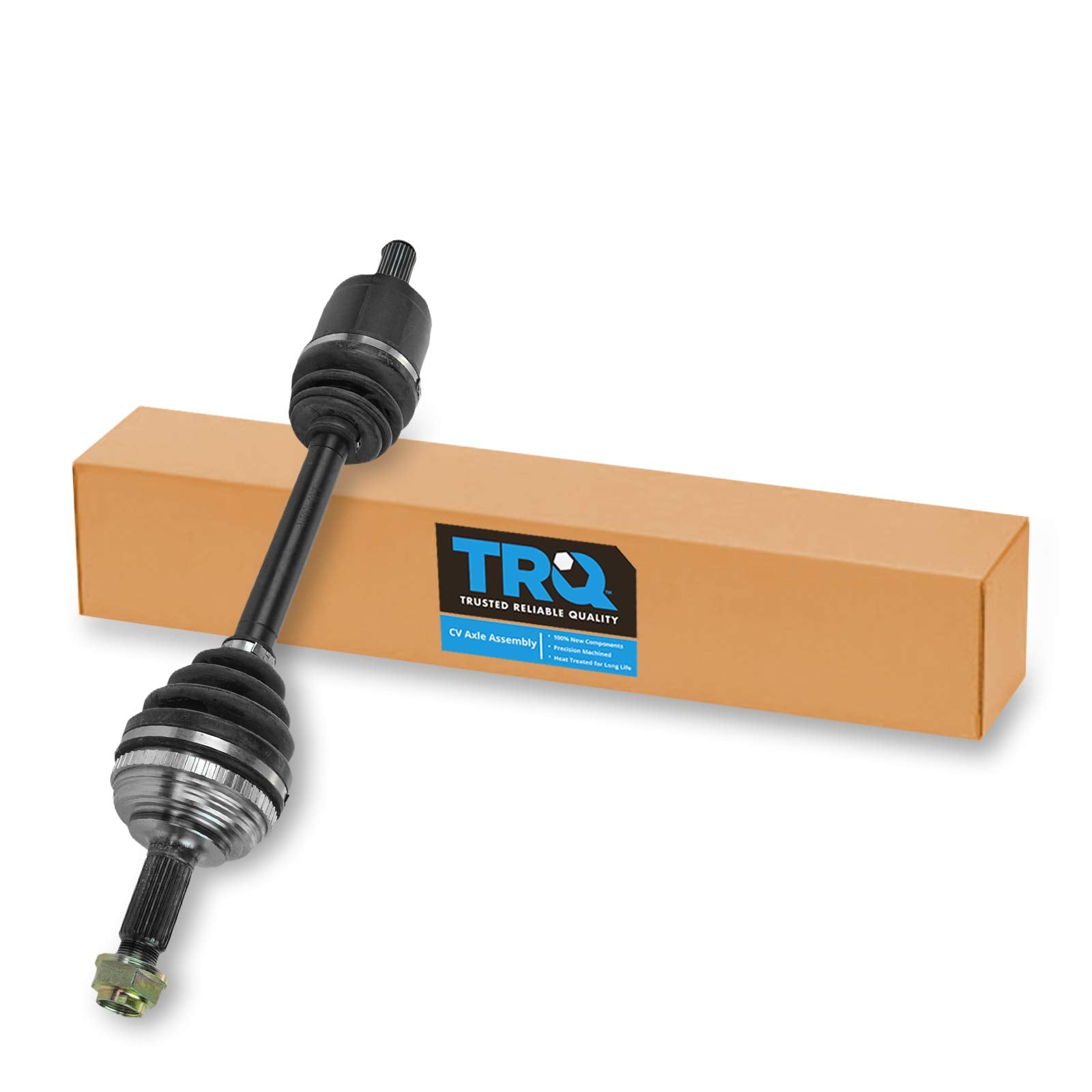 Trq Front Right Outer Cv Axle Shaft Assembly Passenger Side Compatible With 1990-1993 Honda Accord