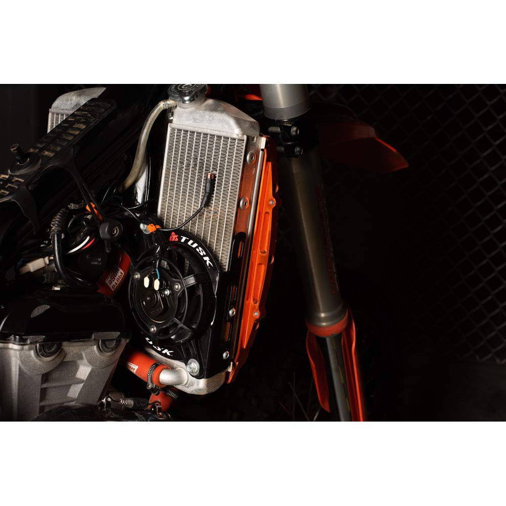 Tusk Digital Radiator Fan Kit Compatible With Ktm 300 Xc-W 2019-2023/350 Xc-F 2016-2022/Compatible With Husqvarna Te 300 2019-2023