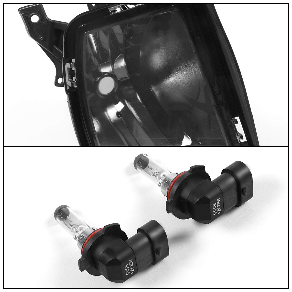 IKON MOTORSPORTS Fog Lights, Compatible With 2013-2018 Ram 1500 & 2019-2023 Ram 1500 Classic Pickup Truck, Passenger & Driver Si