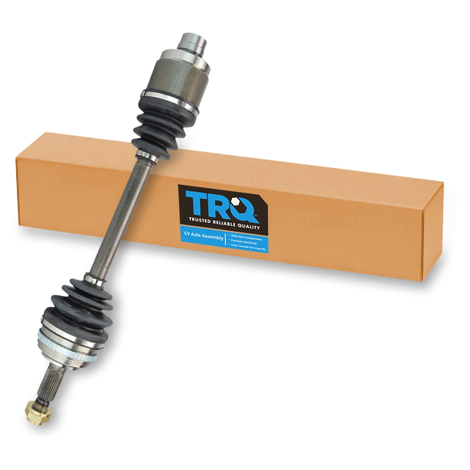 Trq Left Cv Axle Shaft Assembly Drivers Side Compatible With 1997-2001 Honda Prelude