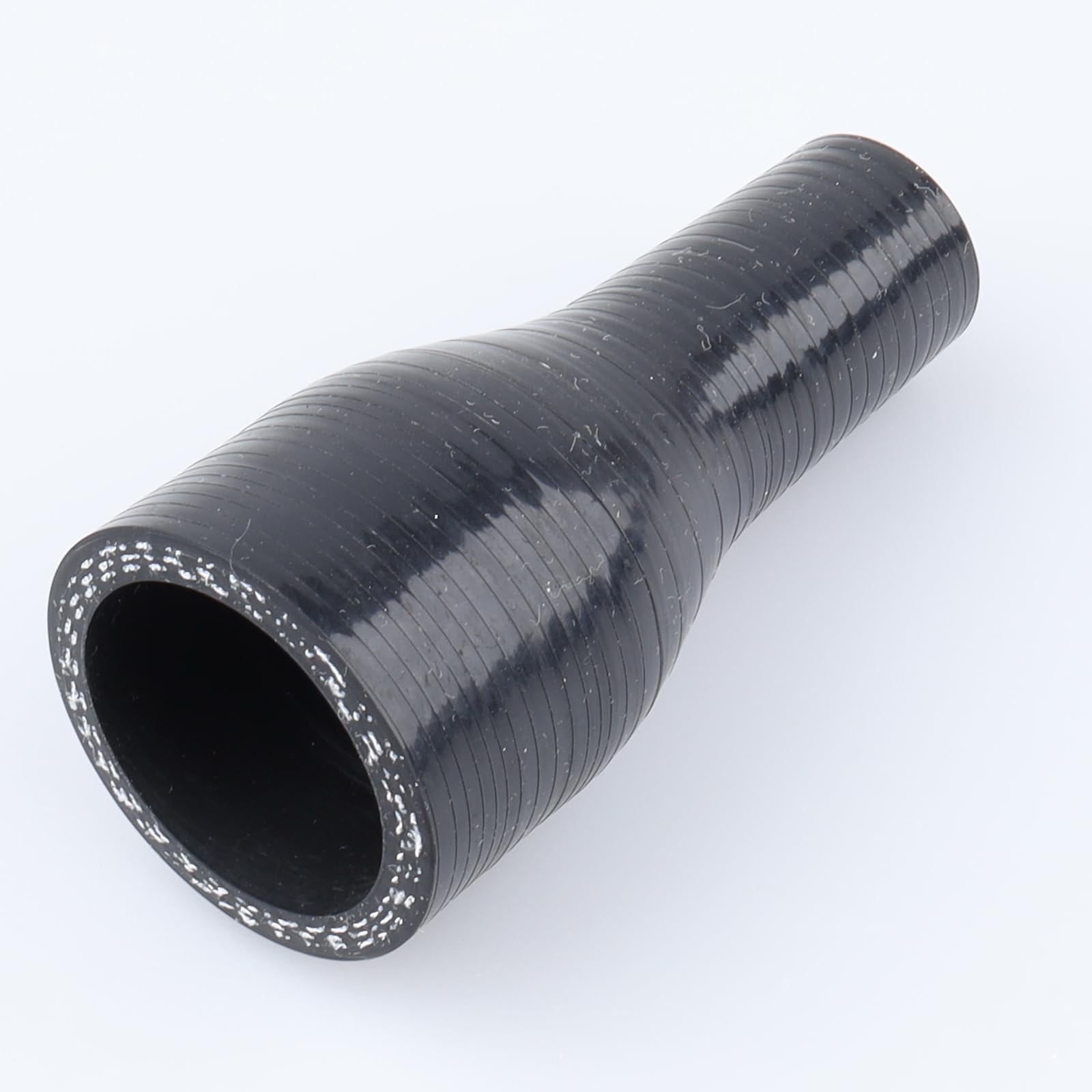 Ac Performance Id 1-1/8'' To 3/8'' (28Mm To 10Mm) Silicone Hose Straight Reducer 3-Ply Reinforced Black, 3'' Length