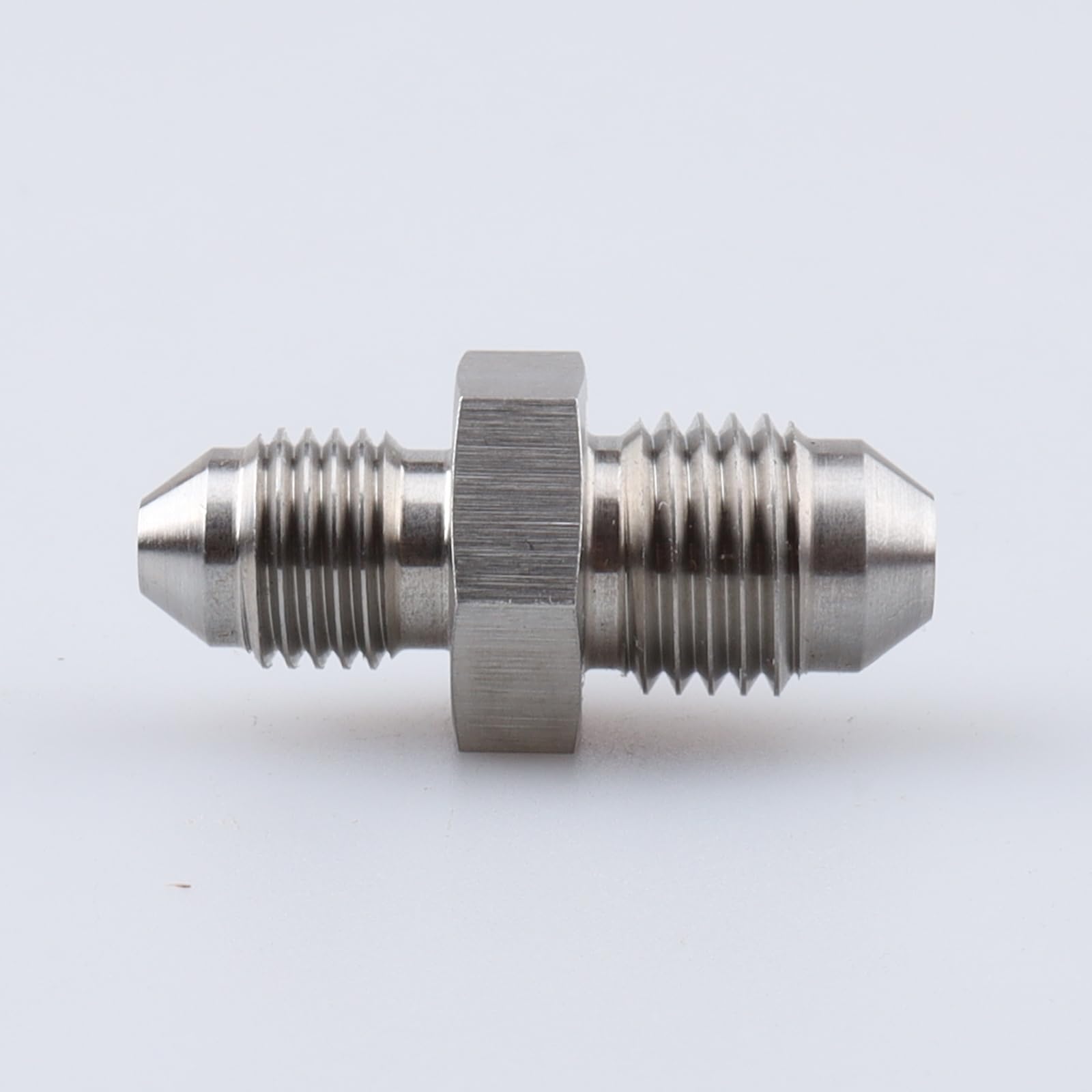 Ac Performance Stainless Steel Metric -3 An Male Flare To An4 Male Thread Union Brake Hose Fitting Adapter