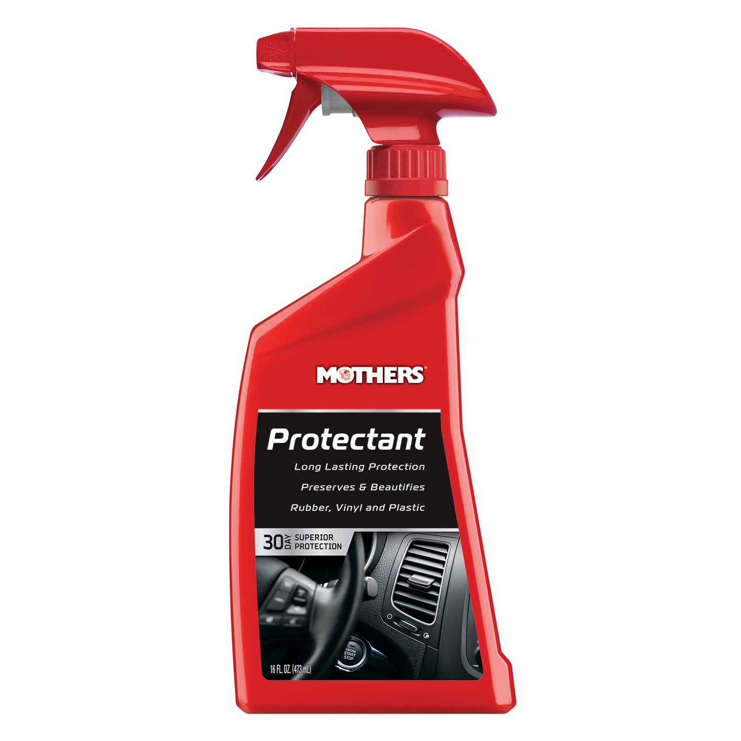 Mothers 05316 Protectant, Preserves And Protects Auto Interiors, Rubber, Vinyl, And Plastic From Uv Rays And Harsh Elements (16 Oz.)