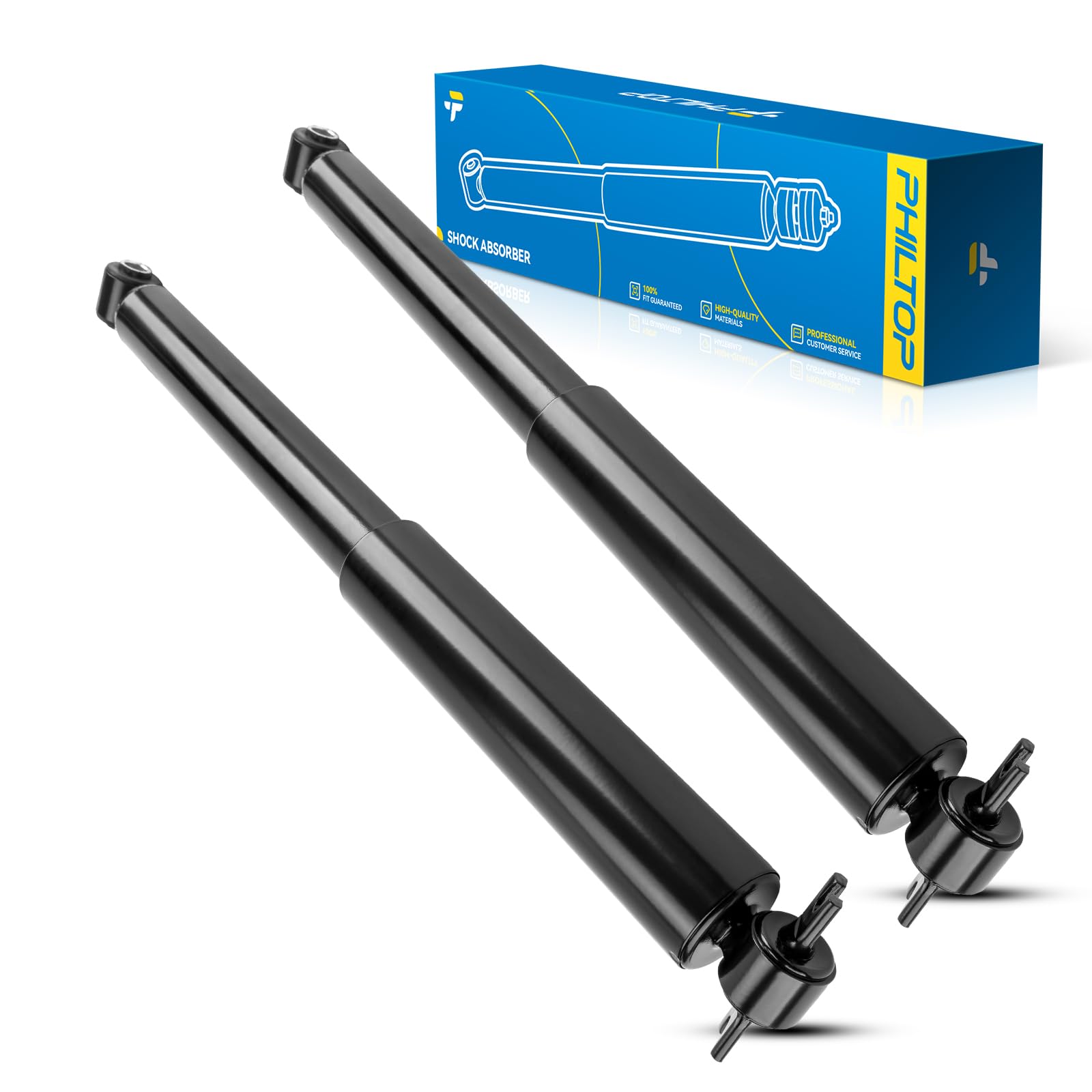Philtop Rear Complete Struts Shock Absorber Compatible With 2004-2012 Colorado, 2004-2012 Canyon, 2007-2008 I-370, 2006 I-350, S