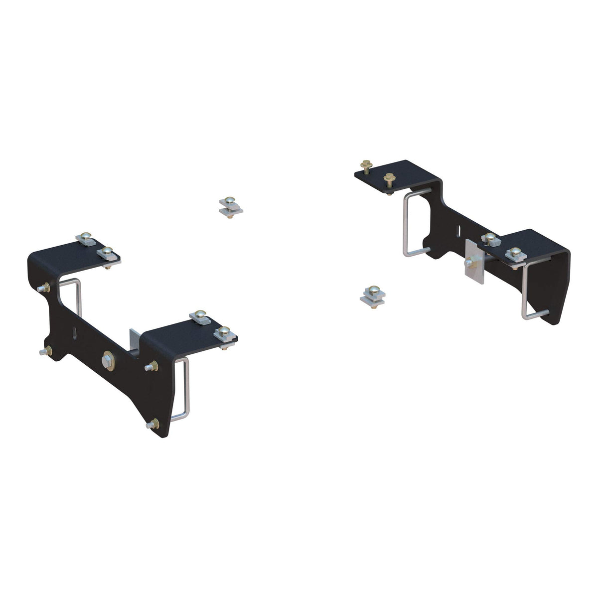Curt 16469 5Th Wheel Installation Brackets, Select Chevrolet Silverado, Gmc Sierra 1500, Except 5.5-Foot Bed