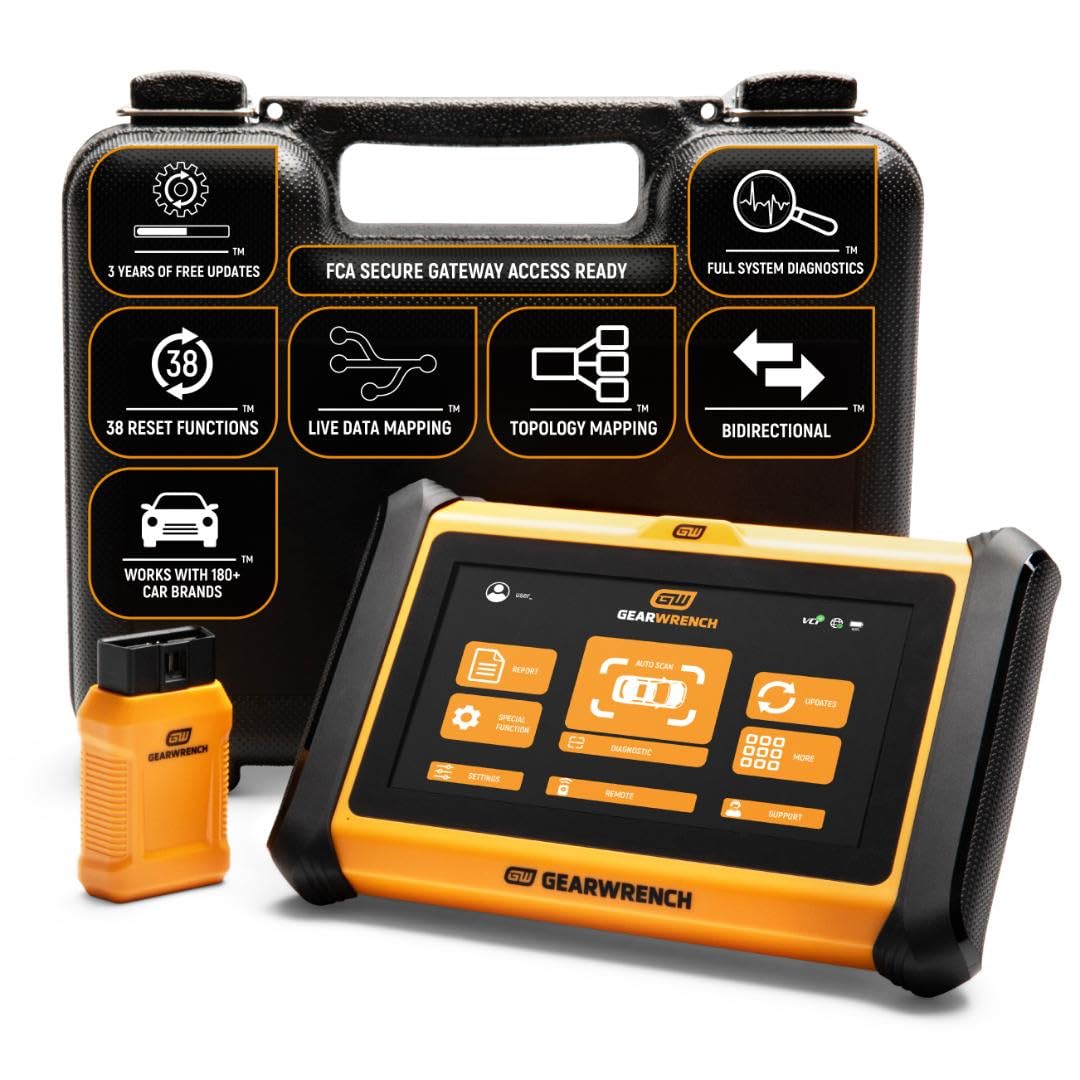 GEARWRENCH 7 Wireless Bi-Directional Diagnostic Scanner Tablet | GWSMART07