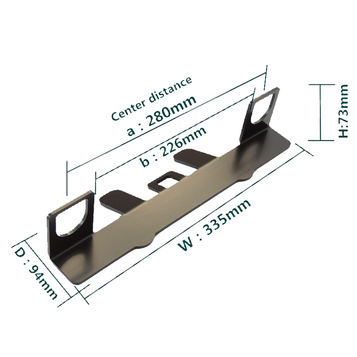 Universal Child Seat Restraint Anchor Mounting Kit For Isofix Connector Latch Interface Bracket Universal