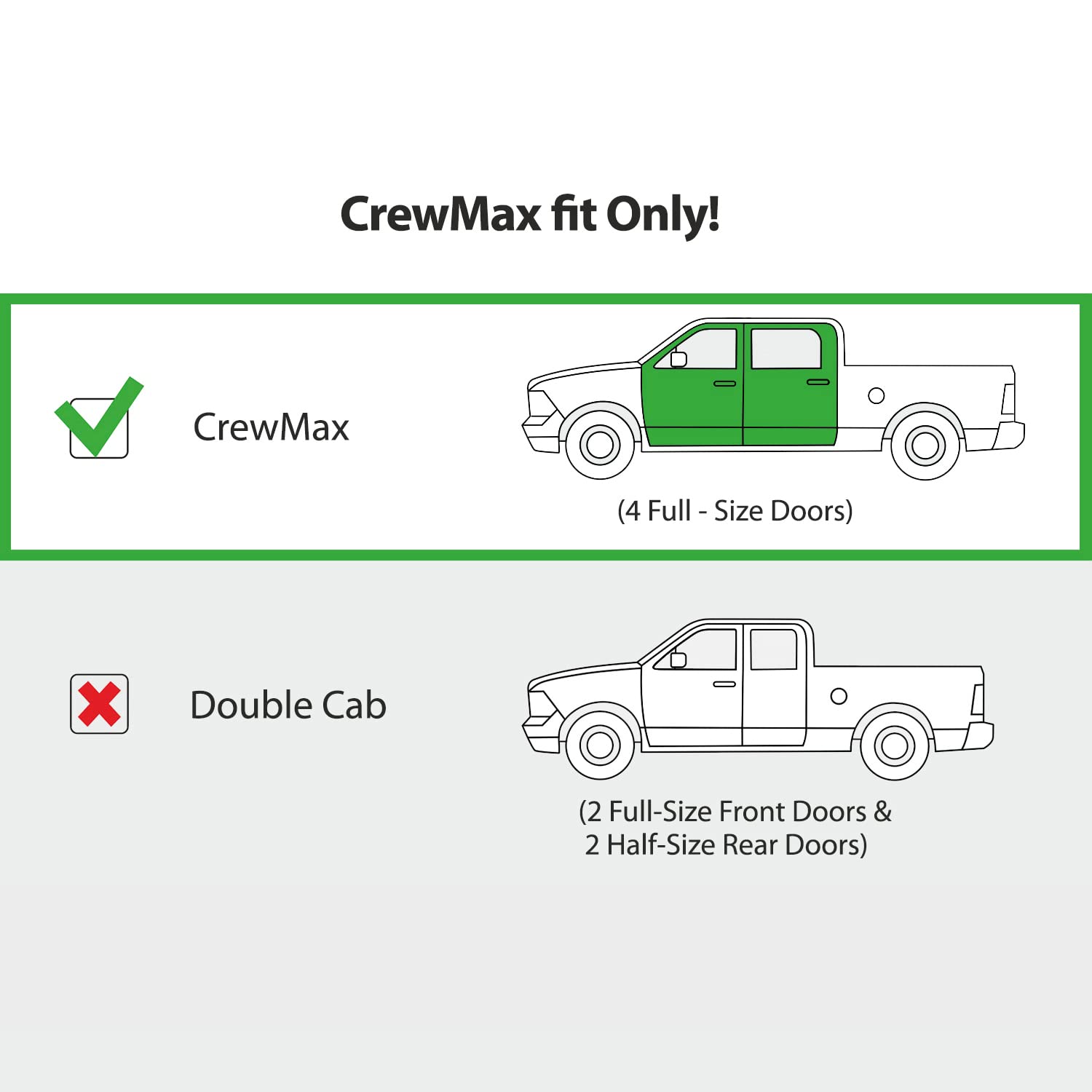 Clim Art In-Channel Incredibly Durable Rain Guards Compatible With Toyota Tundra 2022-2025 Crewmax, Original Window Deflectors,