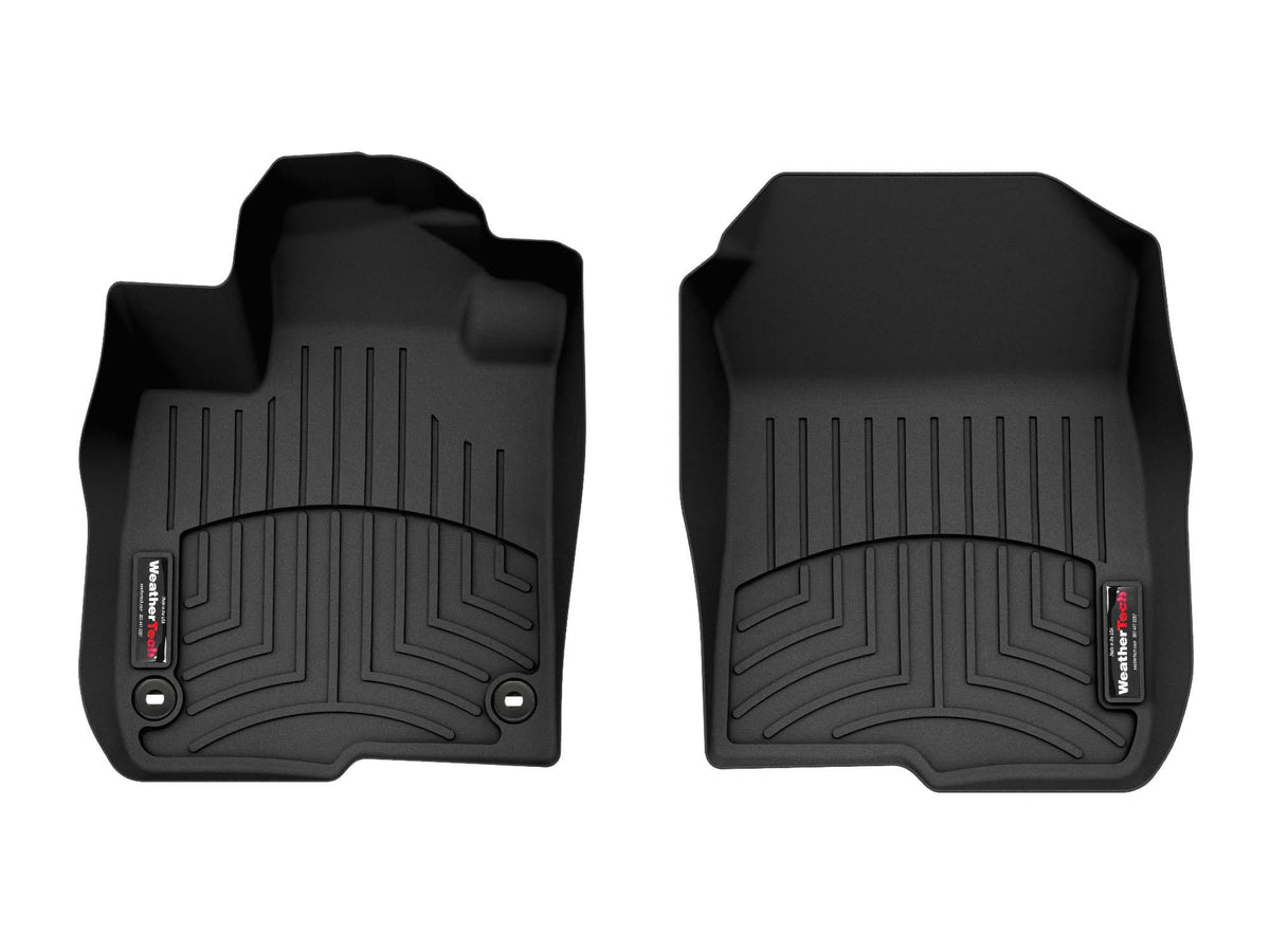 WeatherTech Custom Fit FloorLiners for Honda HR-V - 1st Row (4417461), Black
