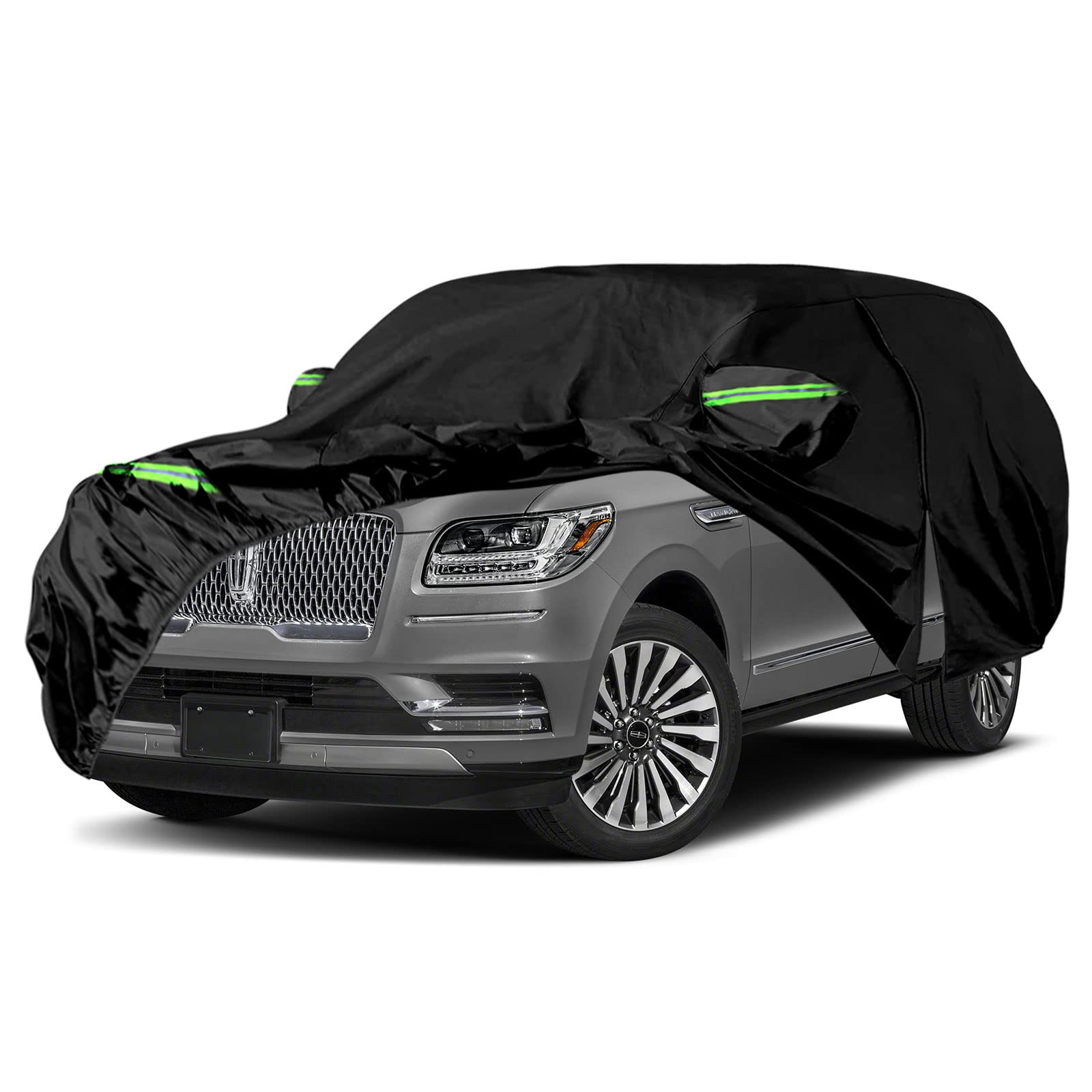 Waterproof Car Cover Replace For 2007-2025 Ford Expedition El/Max And Lincoln Navigator L, 6 Layers All Weather Car Covers With