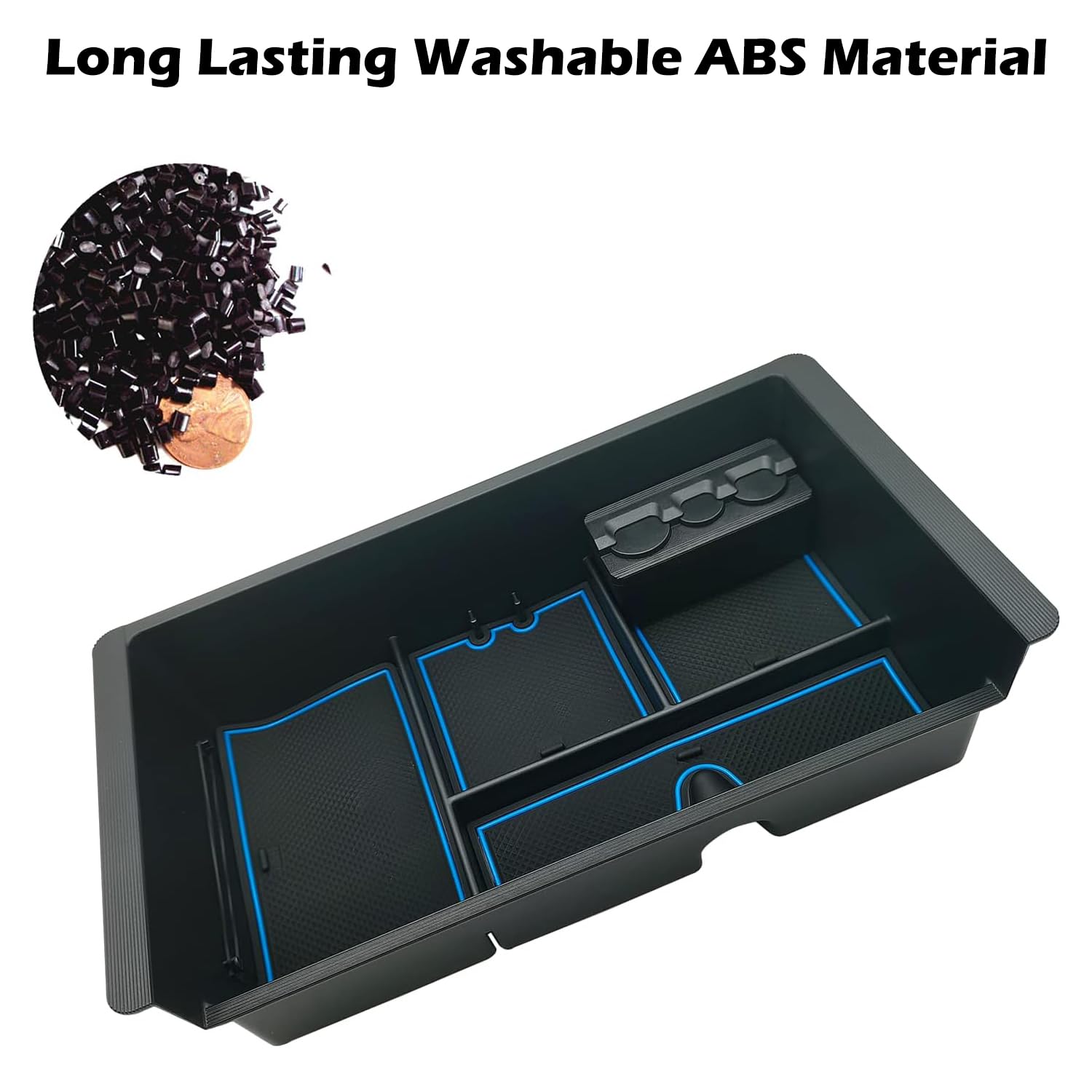 Jojomark Center Console Tray Organizer Compatible With 2014-2018 Gmc Sierra Accessories, (2015-2020) Yukon/Chevy Tahoe Silverado