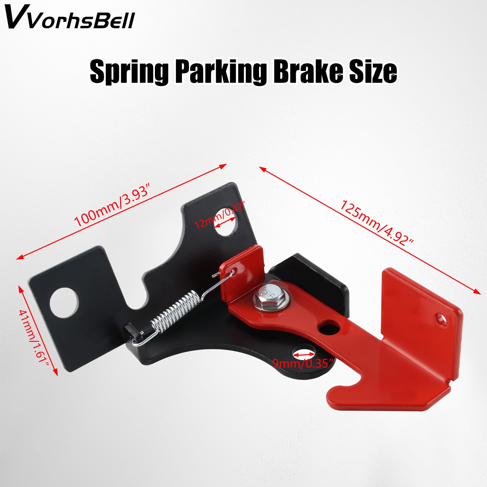 Vvorhsbell Lockable Spring Parking Brake Compatible With Polaris Rzr All Mondel,Accessories Fit For All Polaris Rzr 800, 900, 1000, Xp900, Xp1000 Turbo S Accessories