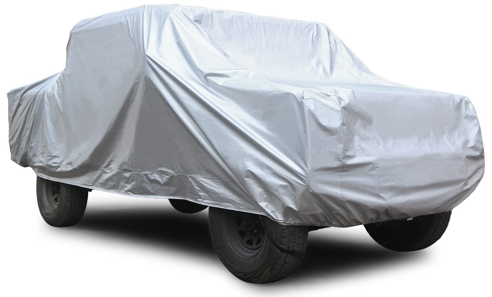 Seazen Car Cover 6 Layers, Waterproof Truck Car Cover, Snowproof/Uv Protection/Windproof, Universal Car Covers Breathable Fabric