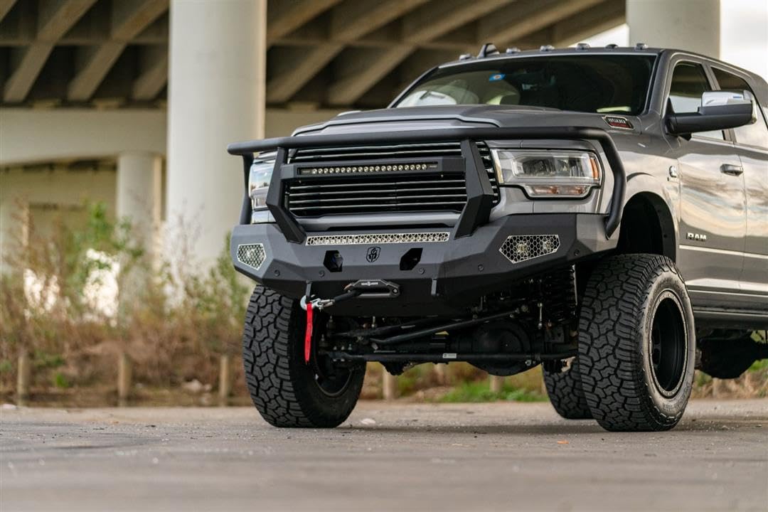 Road Armor 2204Df-B1-P3-Mr-Bh Identity Full Width Raw Front Hd Bumper