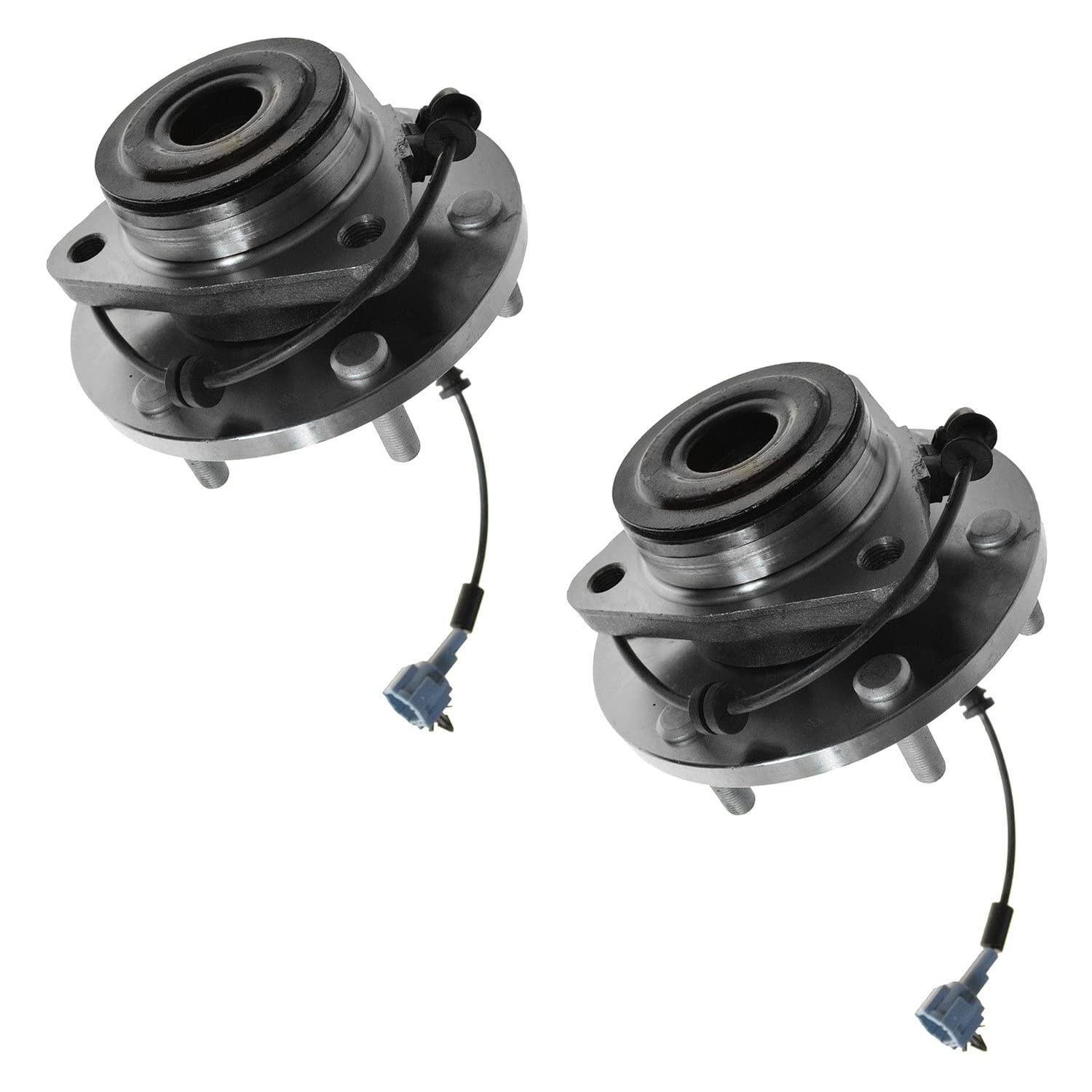Trq Front Wheel Hub Bearings Assembly Set Compatible With 2008-2010 Infiniti Qx56 2008-2012 Nissan Armada Titan