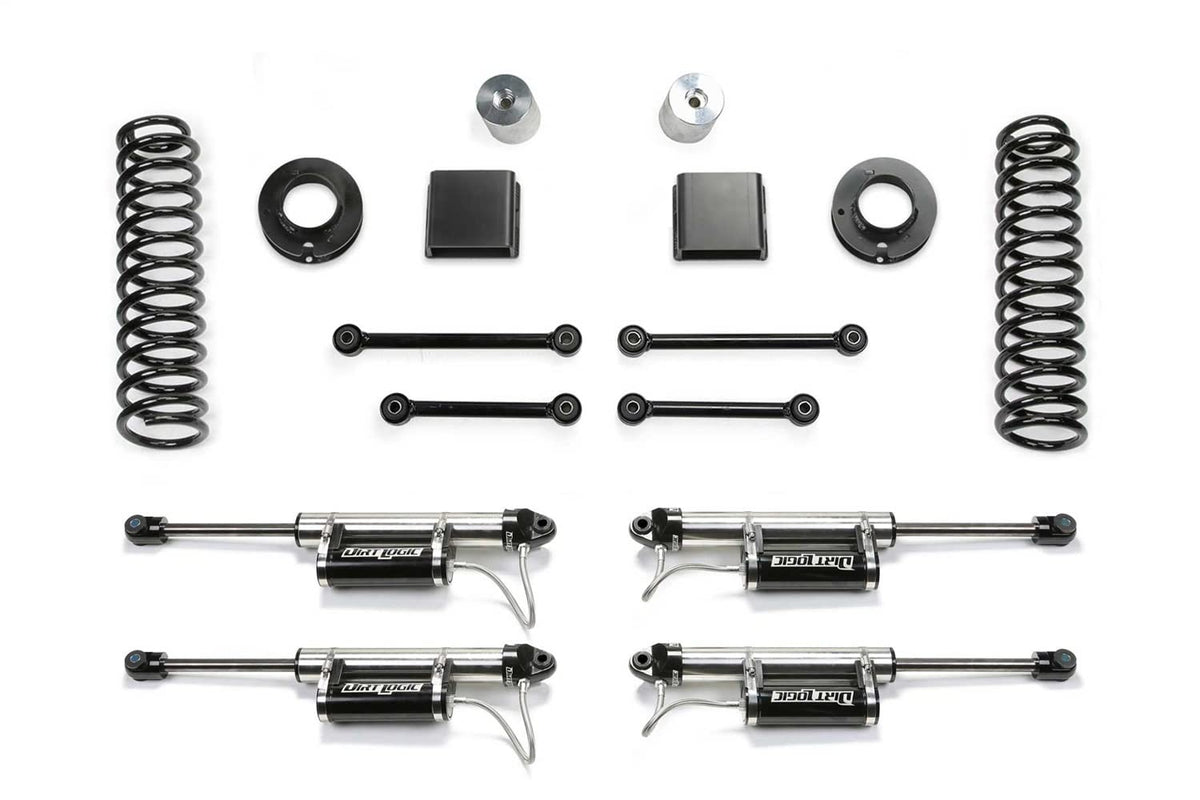 Fabtech - 20-21 Jeep Jt 4Wd Diesel 3In Sport System W/Dlss Resi (K4191Dl)