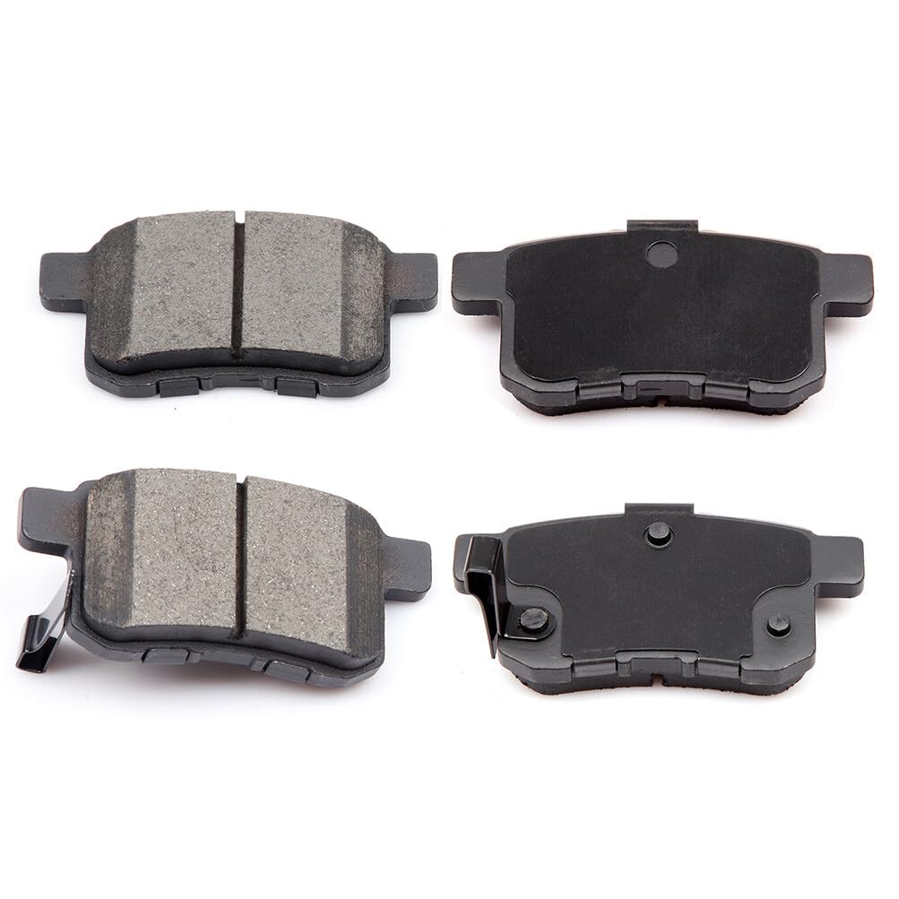 Eccpp D1336-8447 4Pcs Rear Ceramic Disc Brake Pad Set Fit For Acura Tsx 2009-2014,For Honda For Accord 2008-2017