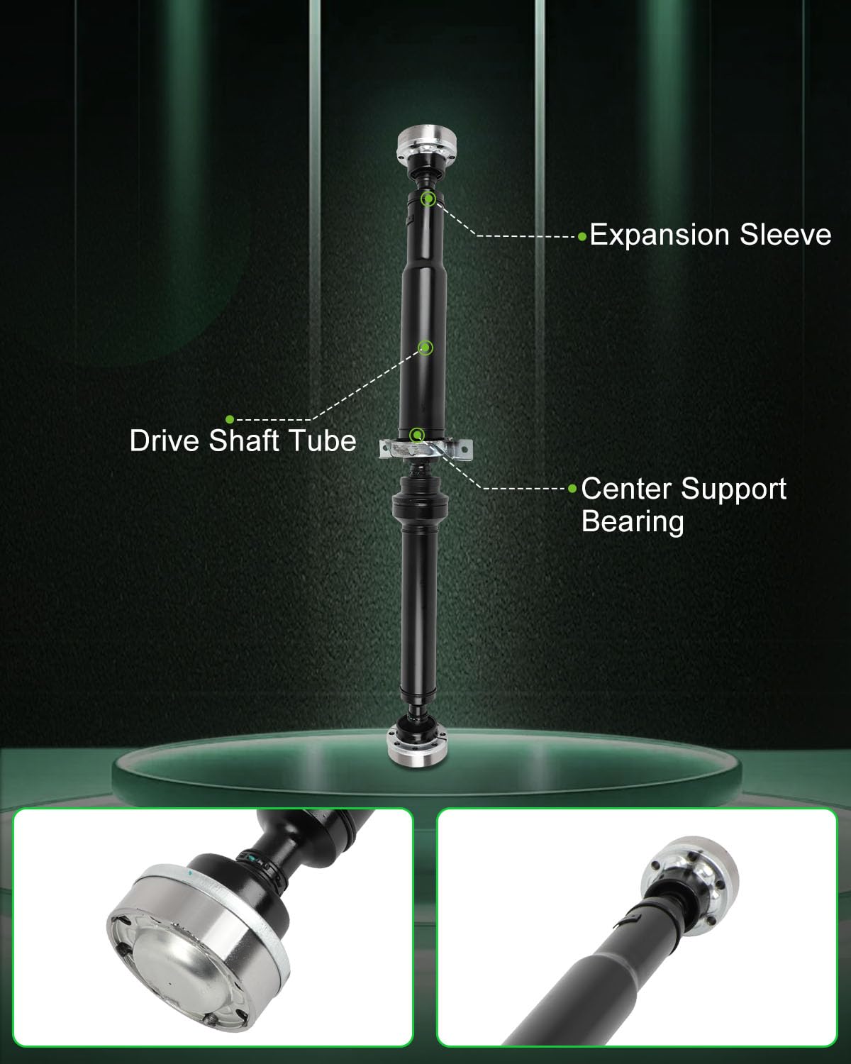 Scitoo?48.25''?Steel Rear Driveshaft Assembly Drive Shaft Prop Shaft For Jeep Grand Cherokee 2011-2019,Oe# 52123627Aa 52123627Ab