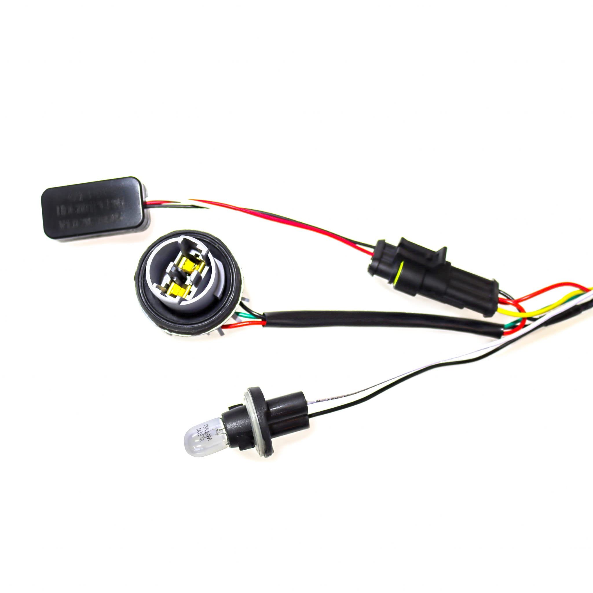 Alpharex Converters For 13-18 Ram Stock Led Tail Lights To Alpharex Tail Lights (640011)