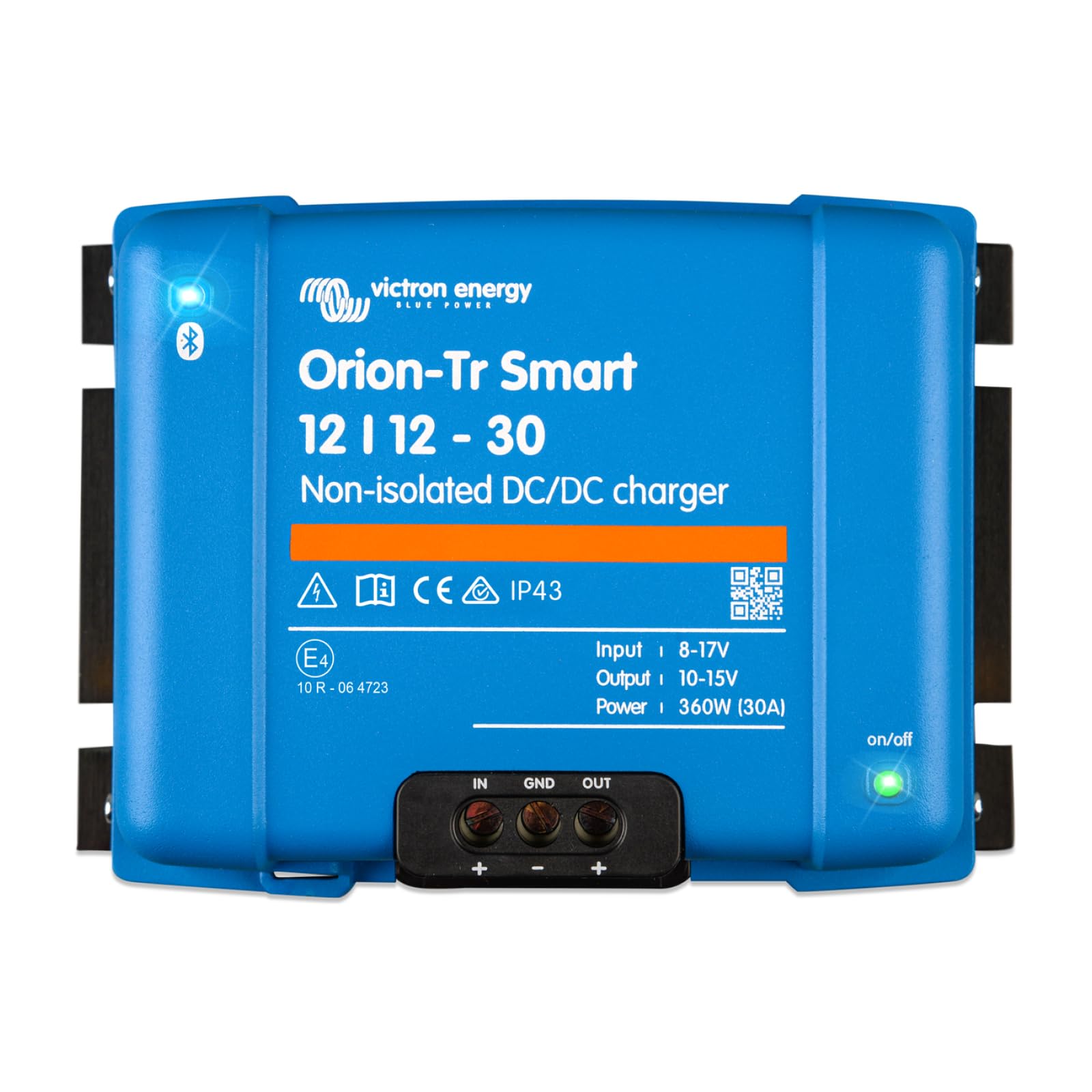 Victron Energy Orion-Tr Smart Dc To Dc Charger (Bluetooth) - 12/12-Volt 30 Amp 360-Watt - Battery Charger For Dual Battery Systems - Non-Isolated