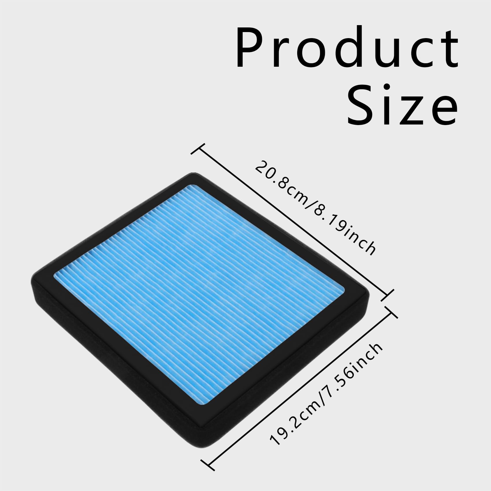 Car Air Filter with Activated Carbon, Cabin Air Filter, CF10285 Air Conditioner Filter Compatible with Toyota 4Runner/ Tundra/Hi