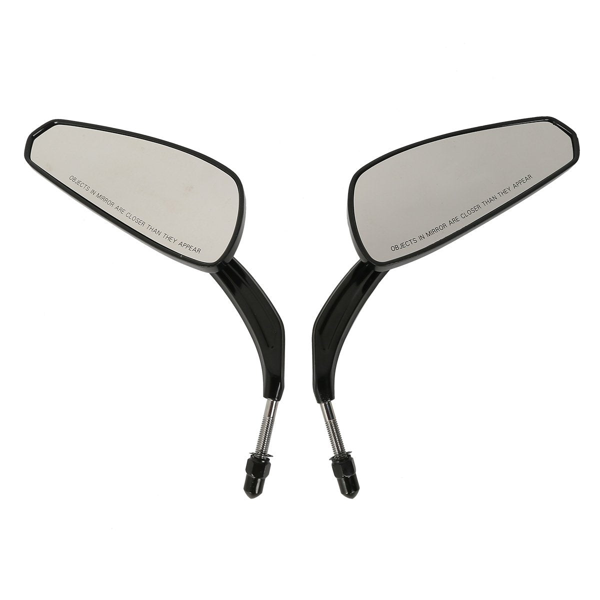 Slmoto 8Mm Rear View Mirrors Fit For Harley Sportster Softail Road King Glide Xl1200 Iron Fltru Xl-1200C Xl-1200L Xl833 Sportste