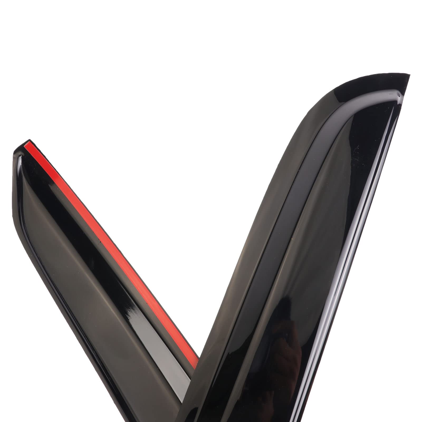 Sontian Windows Visor Tape-On Side For 2019-2022 Dodge Ram 1500 Crew Cab, Rain Guards For Trucks Window Deflectors,Vent Deflecto