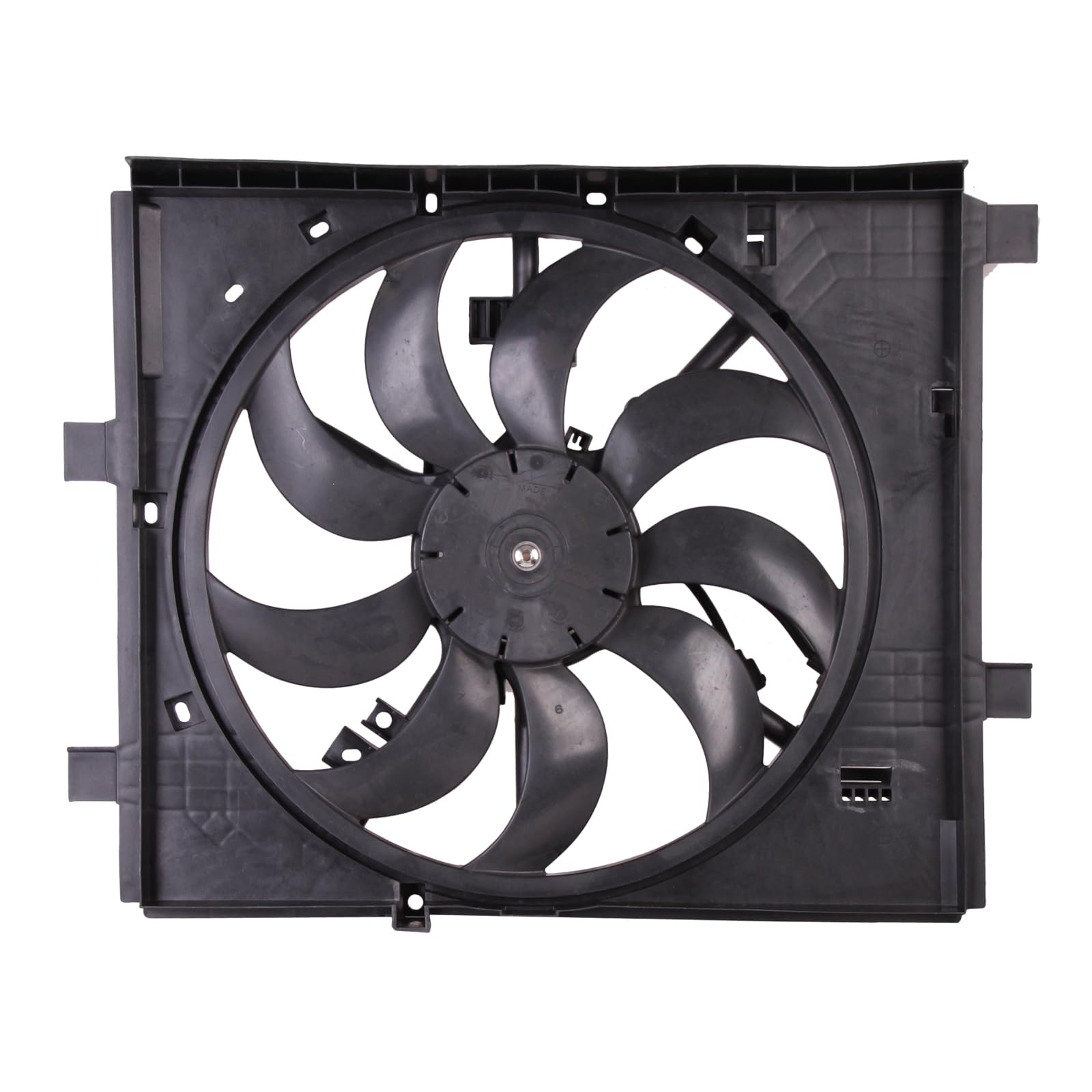 TYG Upgraded Cooling Fan Assembly for 2015-2017 Nissan Juke (S, SL, SV, Nismo Model) L4/1.6 | Racing-Level OE Replacement Engine