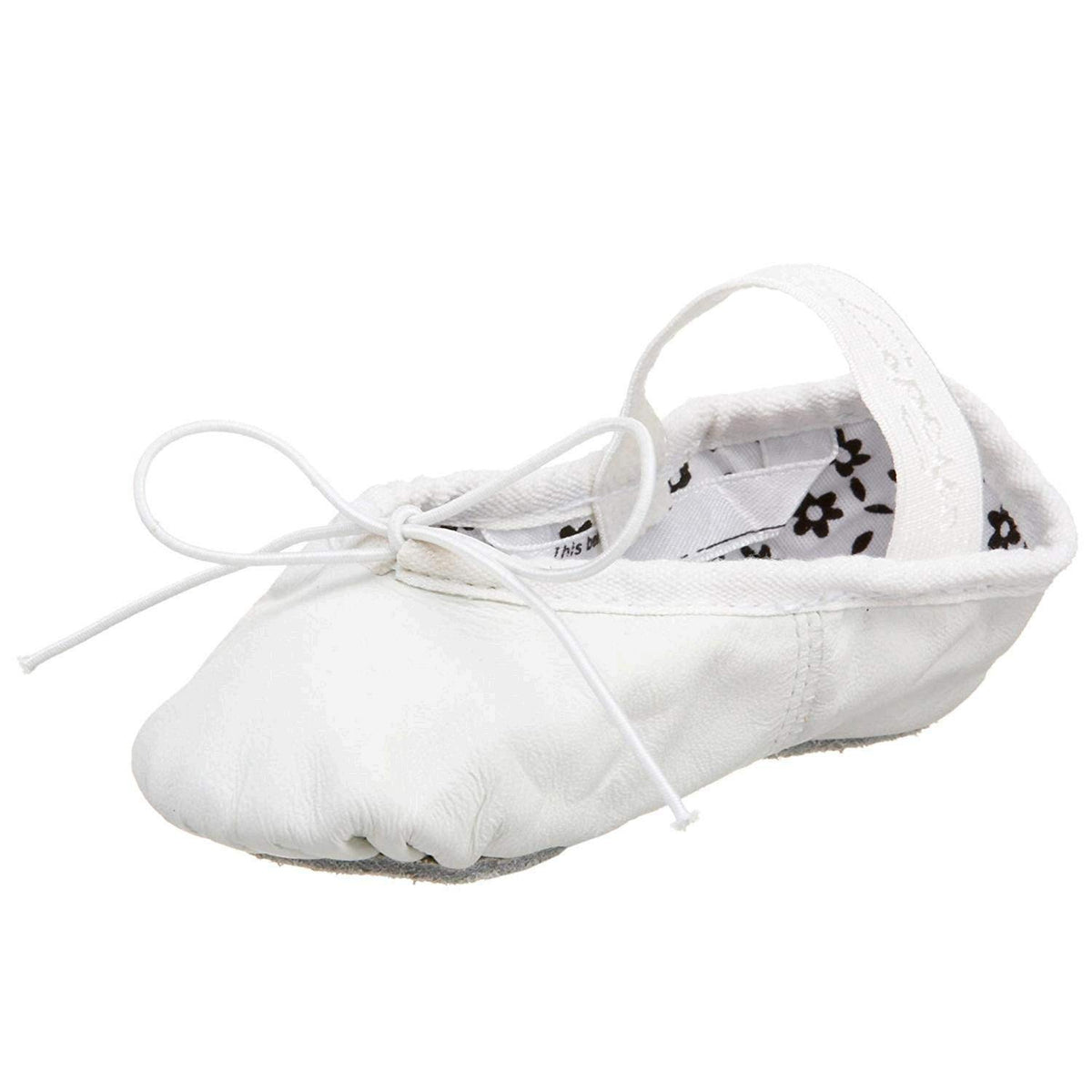 Capezio Girls Daisy 205 Ballet Shoe (Toddlerlittle Kid),White,115 W Us Little Kid