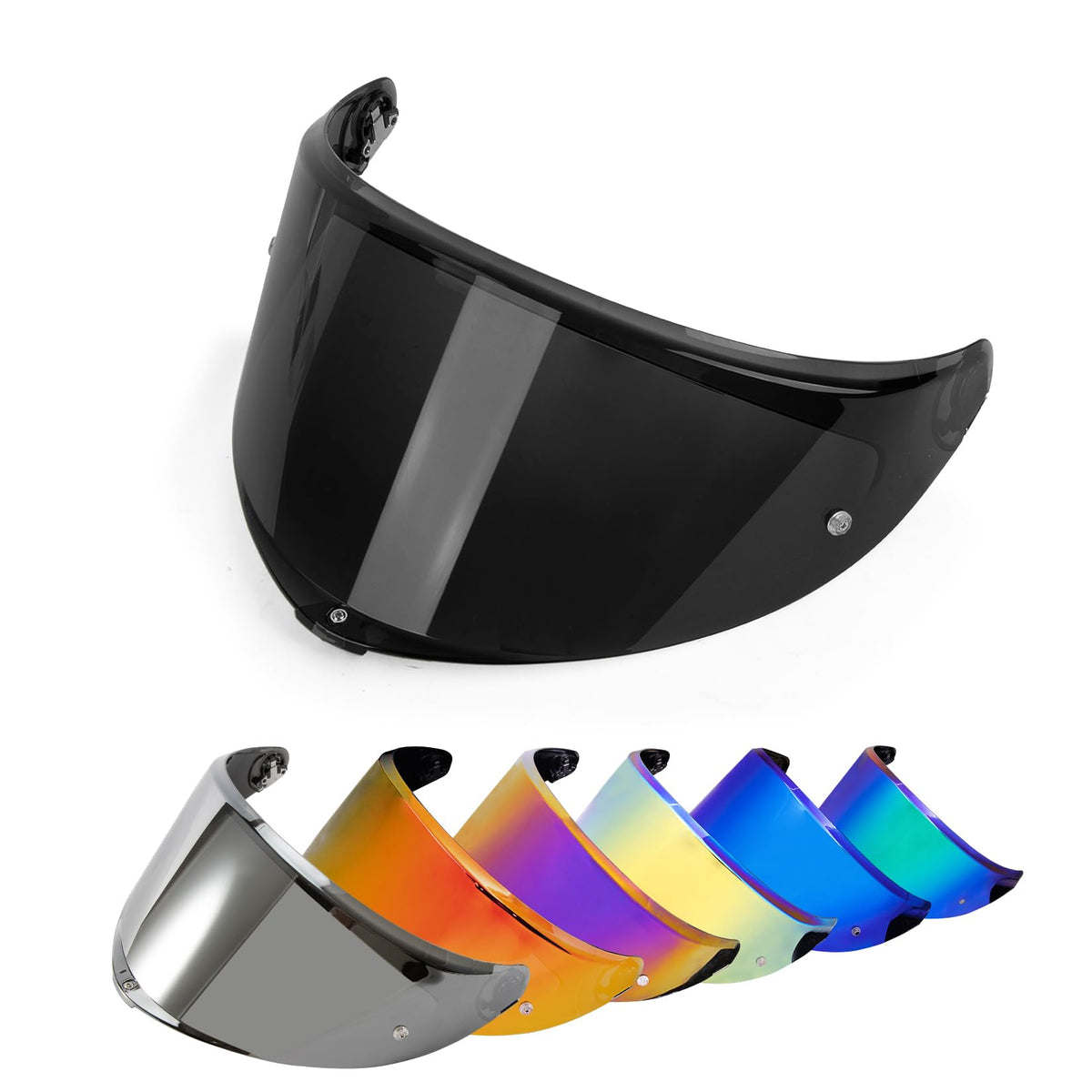 PSLER Helmet Visor for K6 K6s - K6 K6 s Visor Helmet Face Shield Helmet Accessories Replacement for K6 K6s,Dark Black