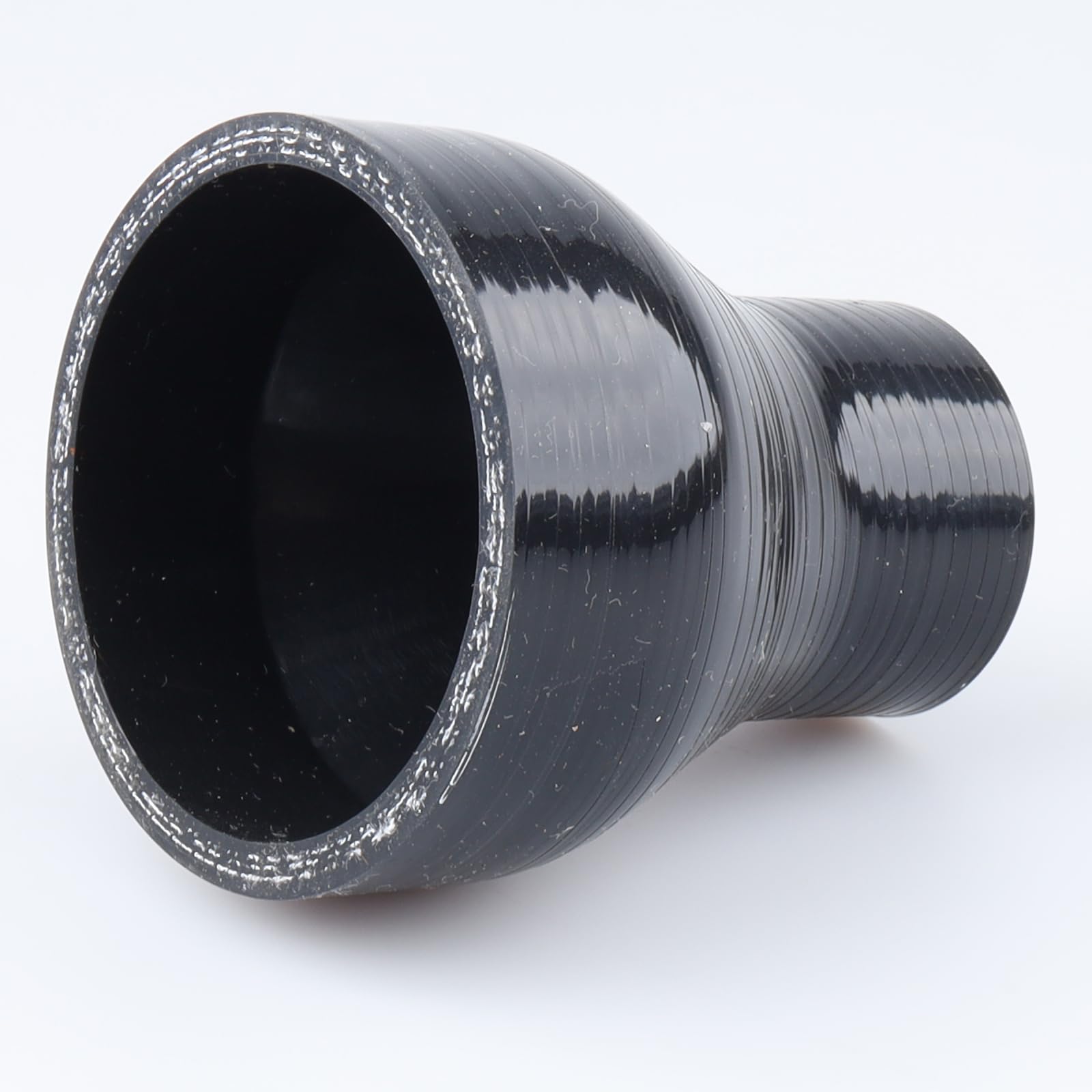 Ac Performance Id 2.5'' To 1-5/16'' (63Mm To 33Mm) Silicone Hose Straight Reducer 3-Ply Reinforced Black, 3'' Length