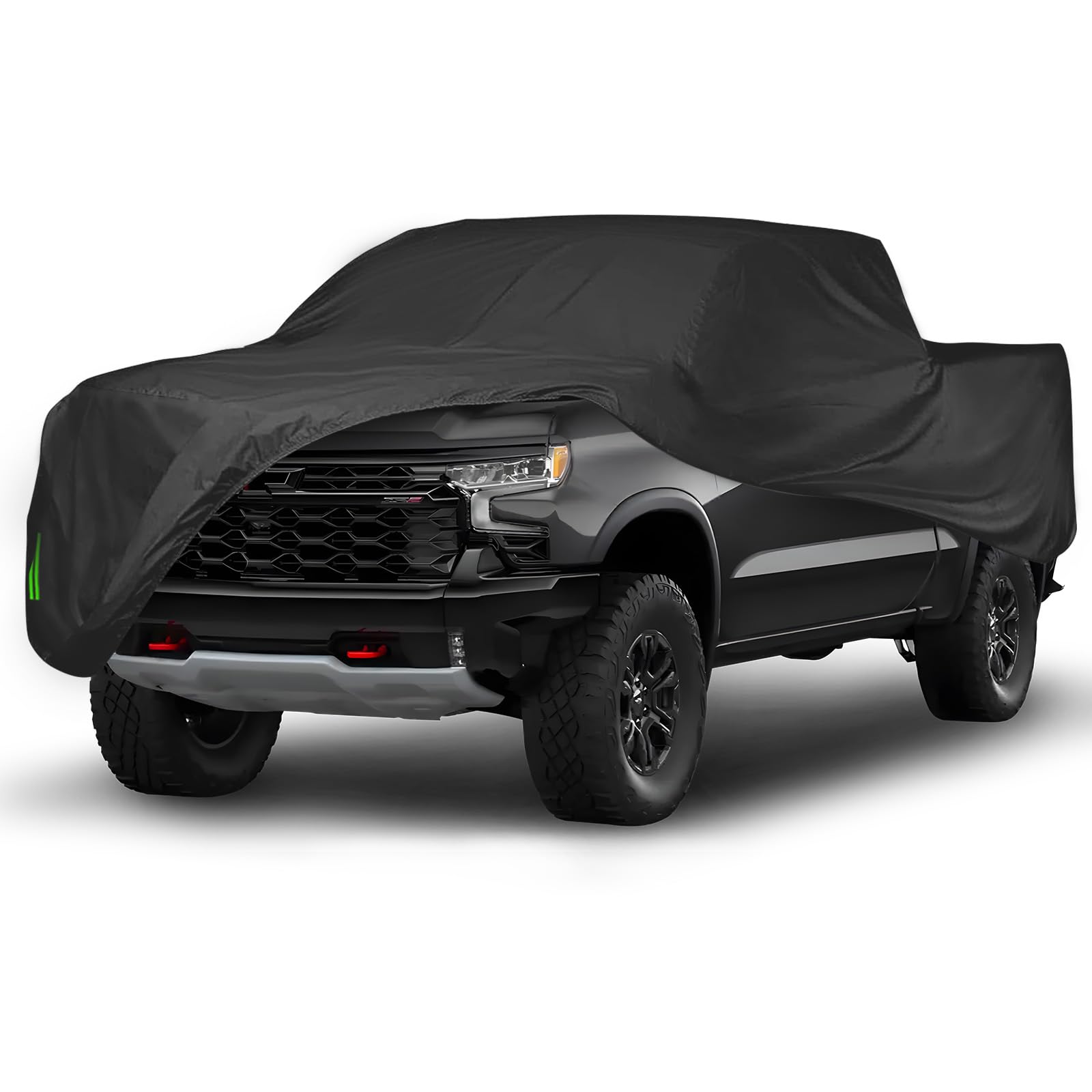 Proadsy 2025 Upgrade Car Cover Compatible With Chevrolet Chevy Silverado 1500 2019-2024 2025 Windproof All Weather Waterproof Su