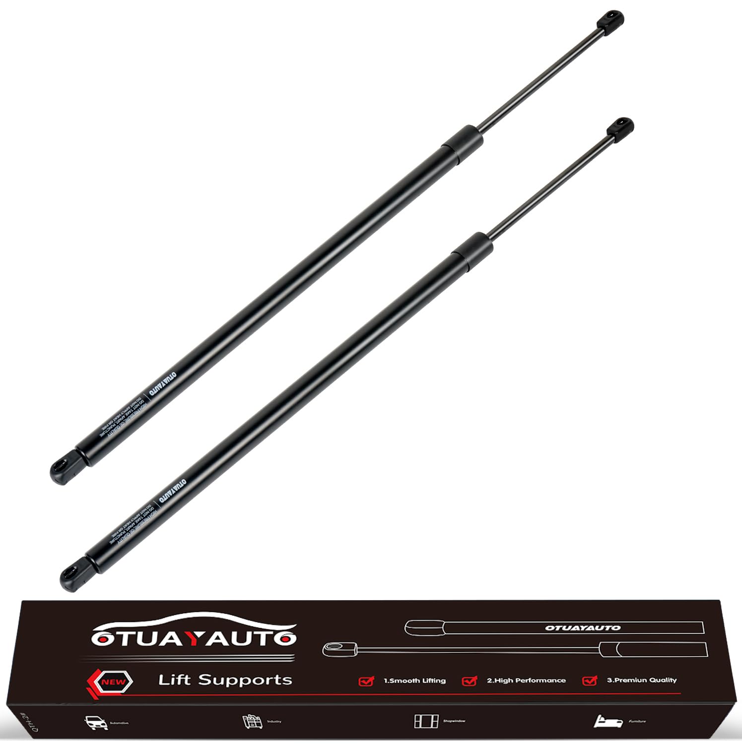 Replacement For Toyota Sequoia 2008-2023 Sport Utility Set Rear Hatch Tailgate Lift Supports Shock Struts Gas Spring Otuayauto P