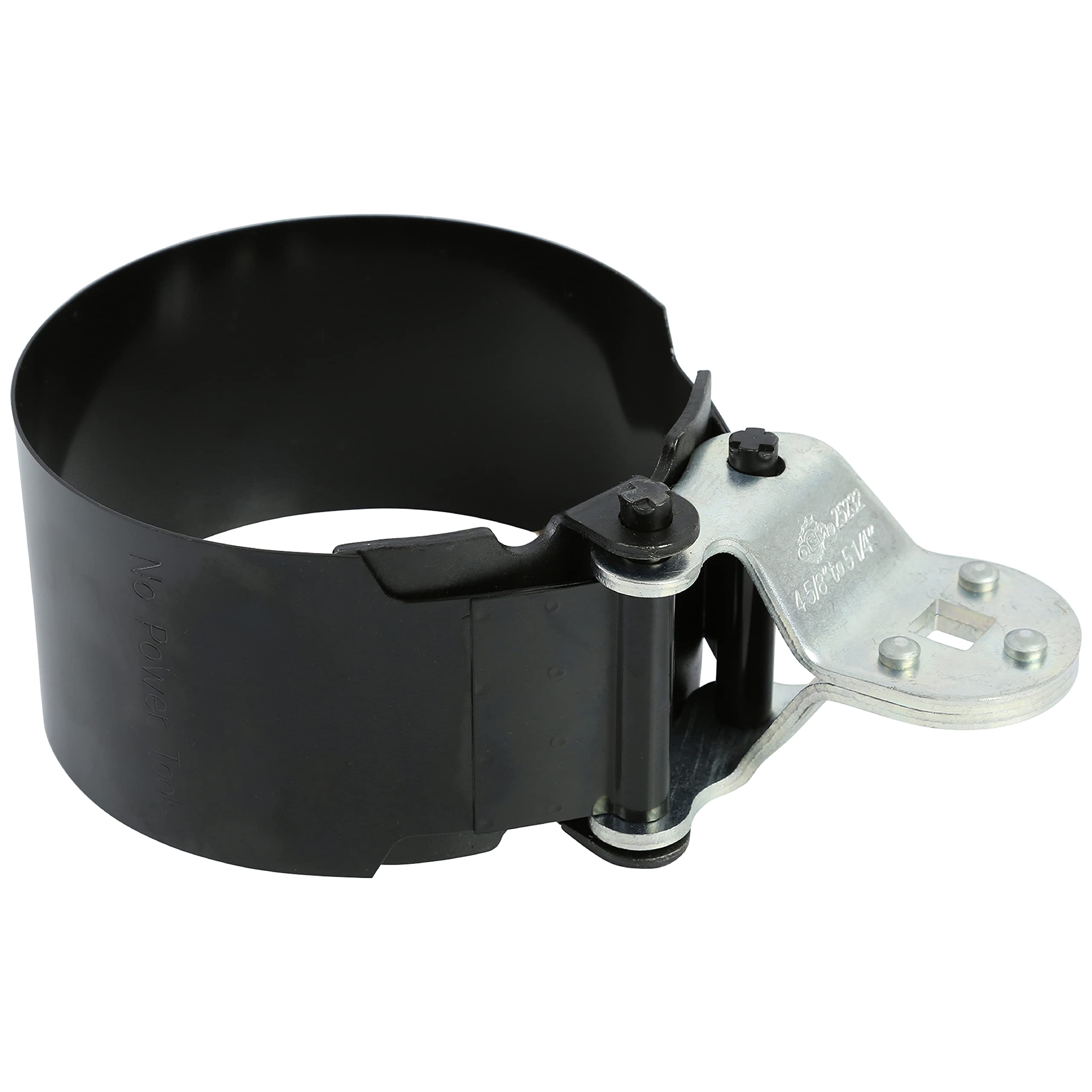OEMTOOLS 25232 4-5/8    to 5-1/4    Heavy Duty Truck Oil Filter Wrench, Oil Filter Strap Wrench Heavy Duty, 1/2 Drive, 118MM to 