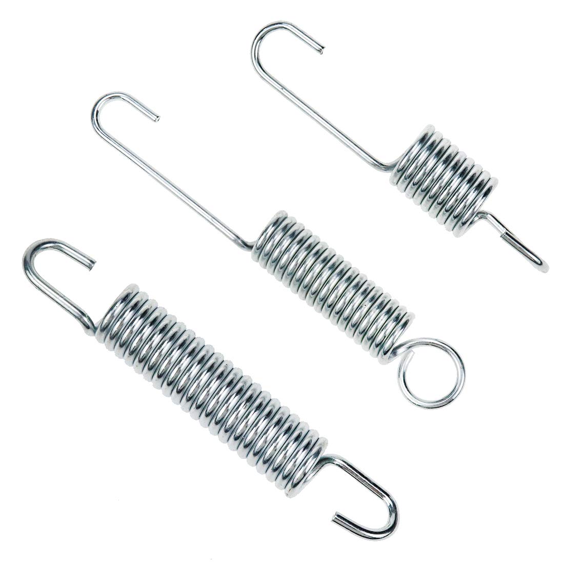 Modengzhe 3 Pcs Motorcycle Kickstand Return Spring Set, Side Stand Spring Brake Pedal Return Spring Brake Light Switch Spring