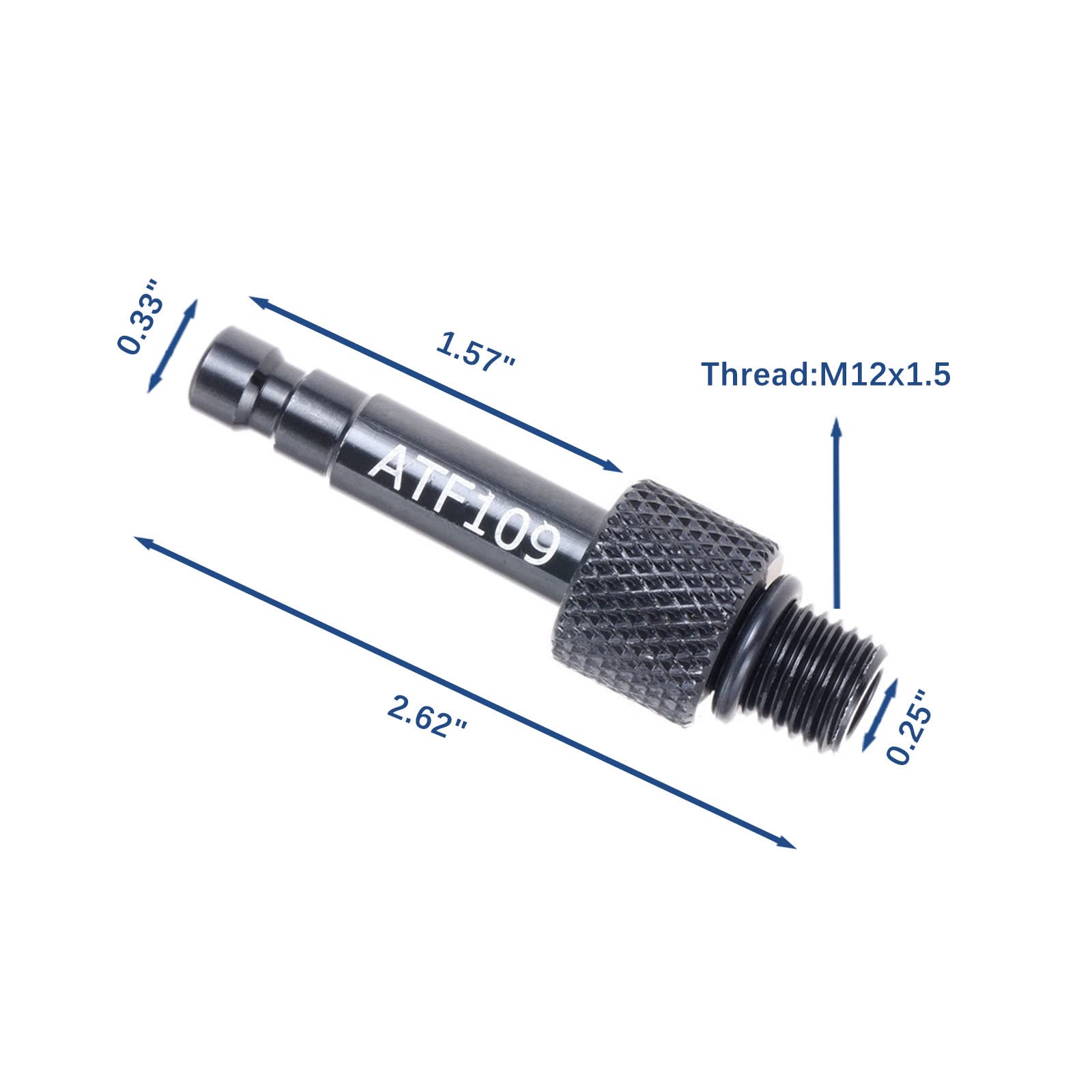 Yhxgljdka Transmission Fluid Atf Fill Adapter Replacement For Mercedes Benz 722.9 Atf Fill Adapter, Transmission Automatic Fluid Oil Filling Filler Adapter Thread M12 X 1.5