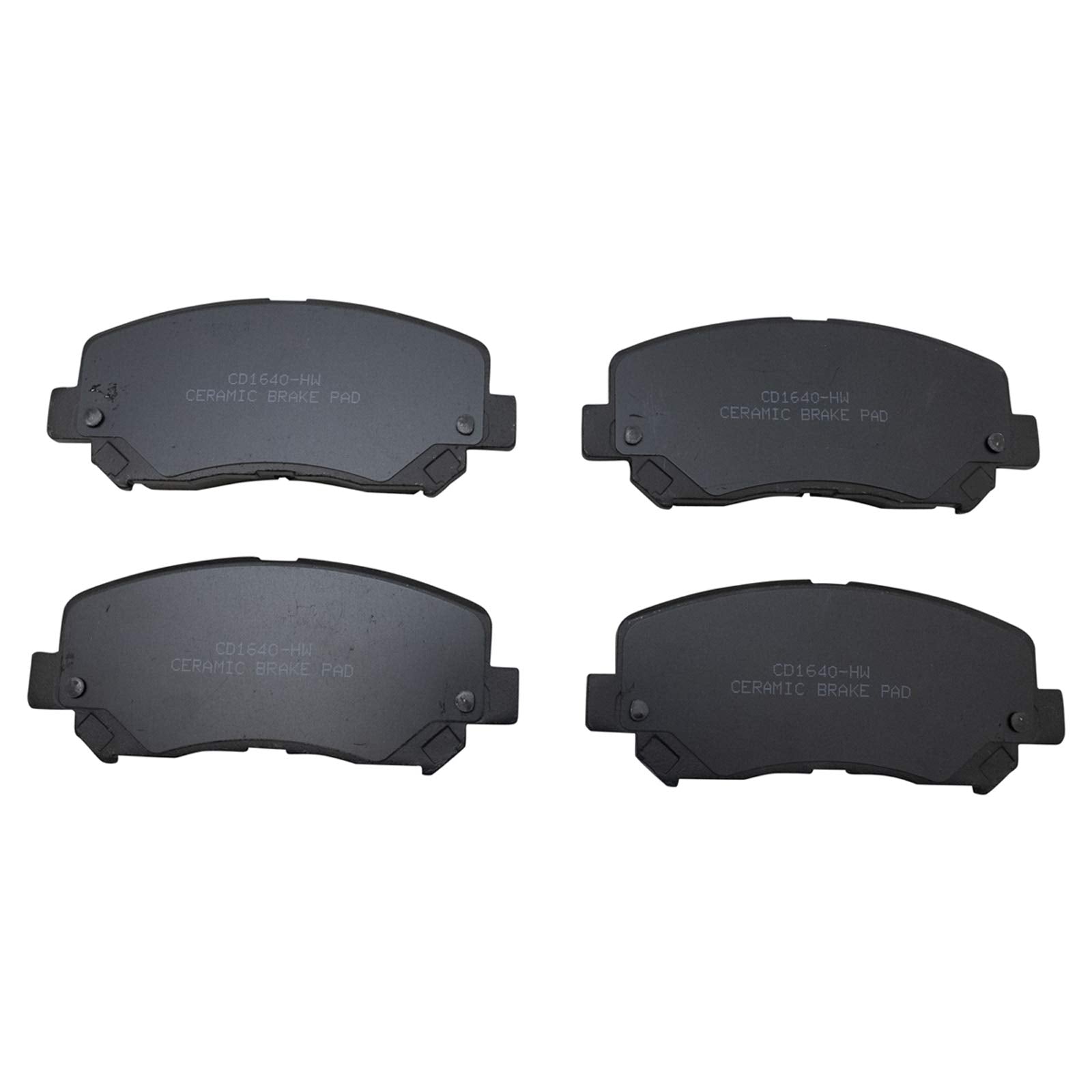 TRQ Front Brake Pads Ceramic Compatible with 2015-2017 Chrysler 200 2013-2016 Dodge Dart 2014-2022 Jeep Cherokee