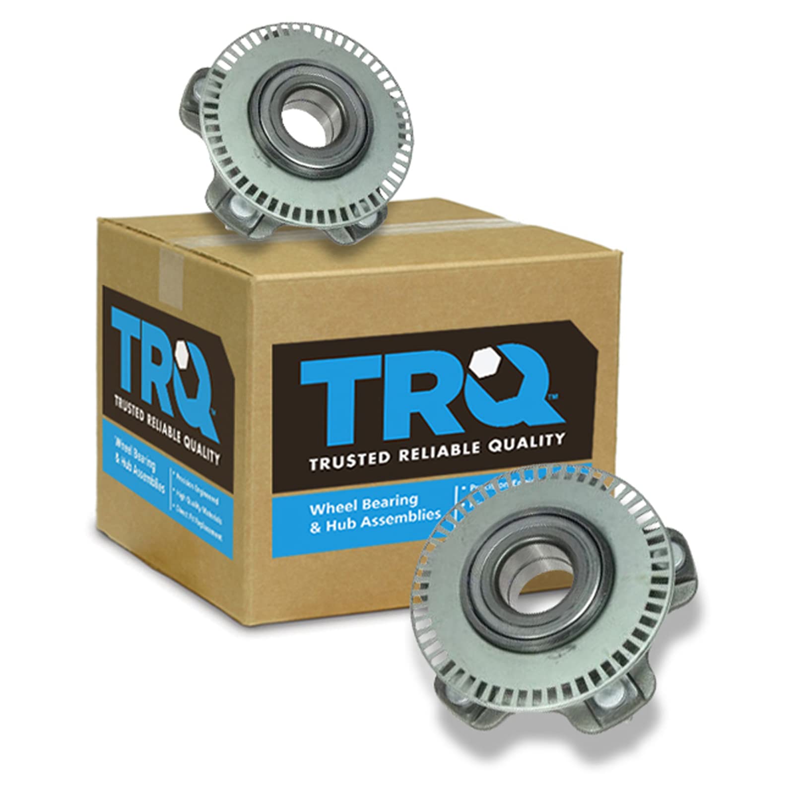 Trq Front Wheel Hub Bearings Assembly Set Compatible With 2001-2004 Chevrolet Tracker 2001-2005 Suzuki Grand Vitara Vitara 2002-