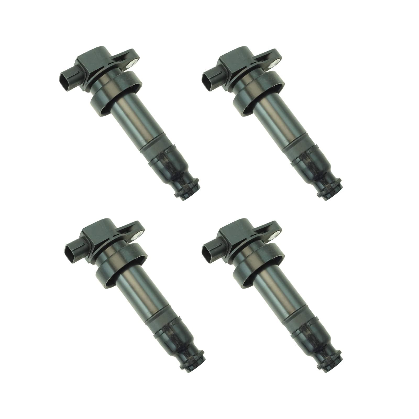 Trq Ignition Coil Set Compatible With 2020-2021 Kia Rio 2010-2011 Soul