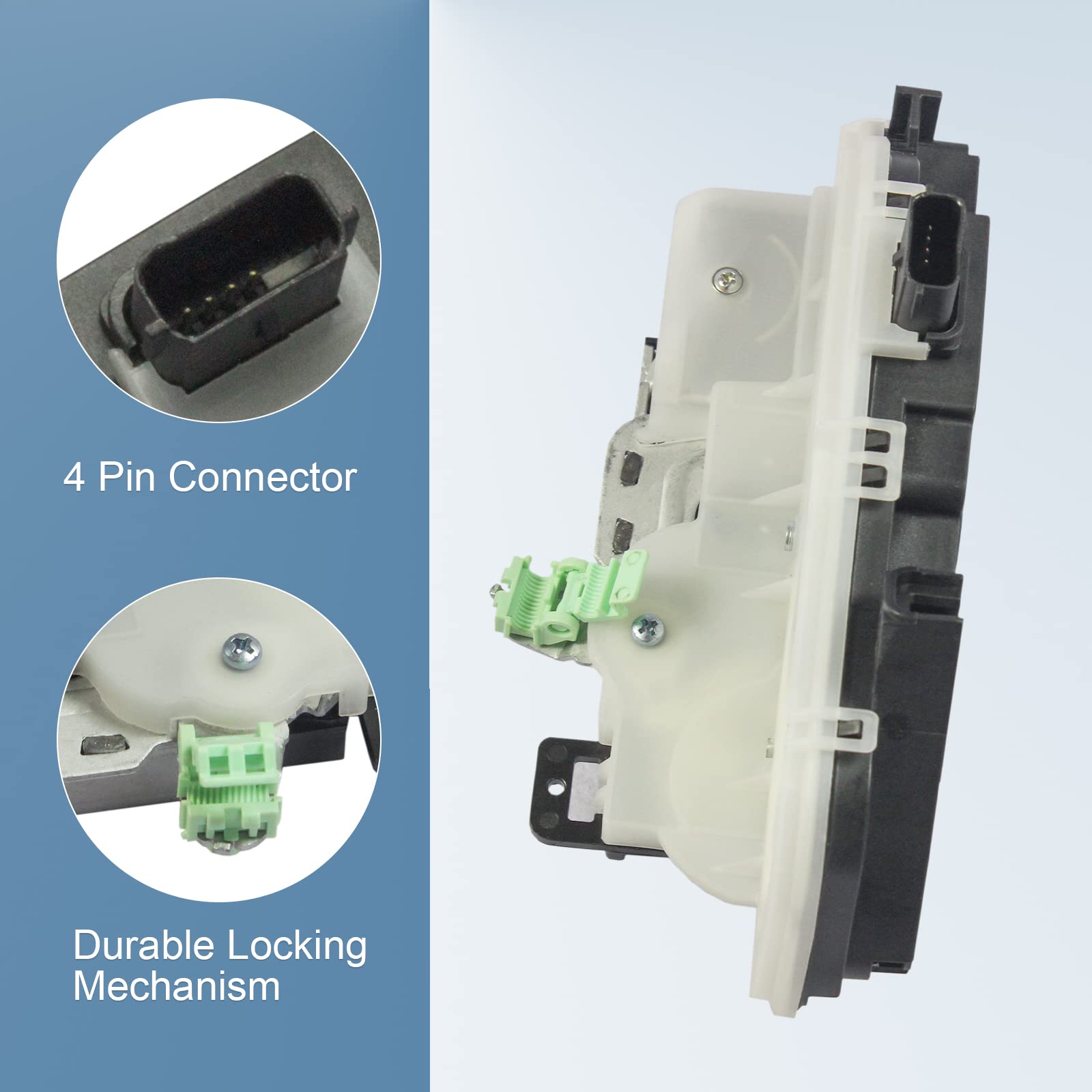 Dicmic Front Right Passenger Side Door Lock Latch Actuator Compatible With 2011-2019 Ford Explorer 2009-2014 Ford F-150 2010-201