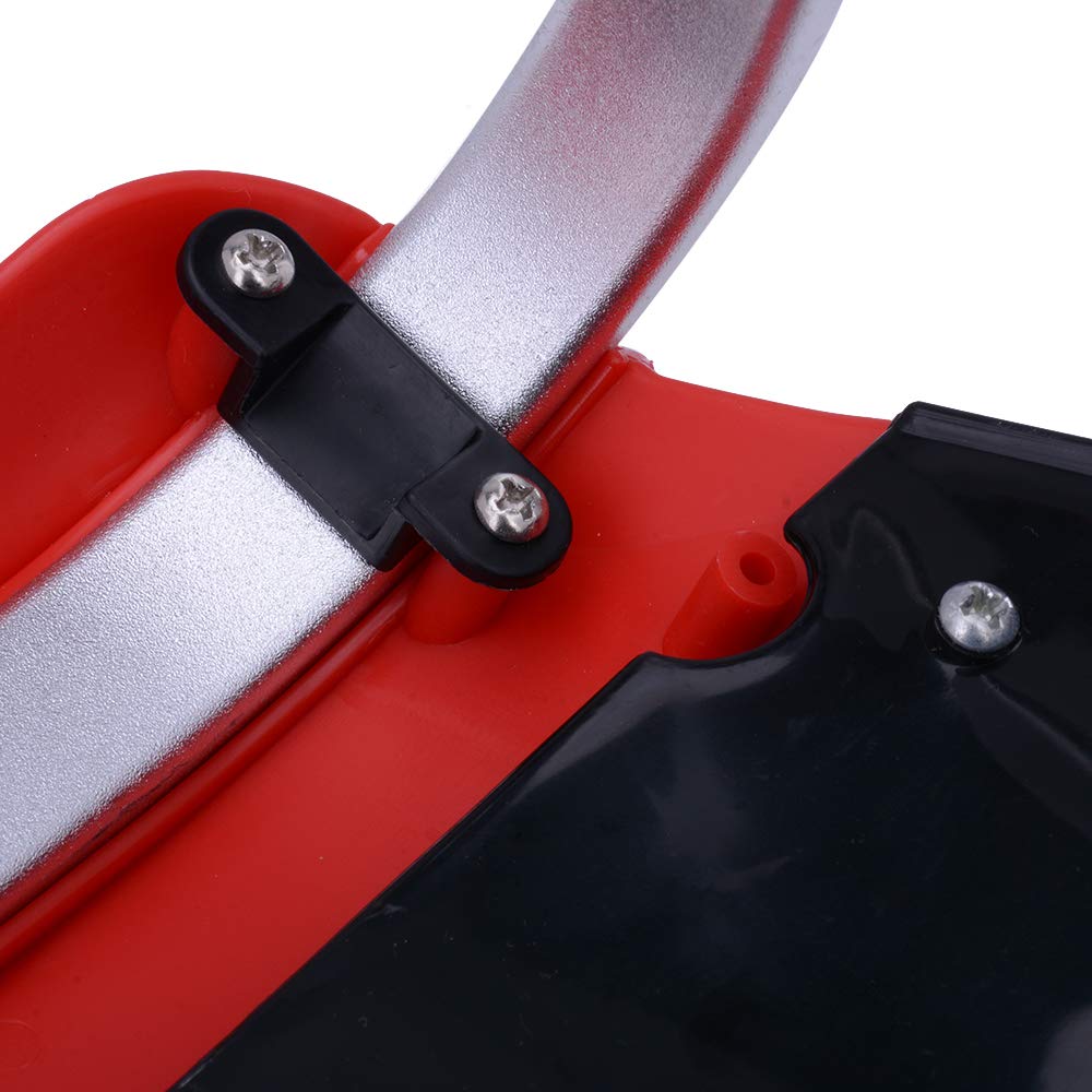 Jfg Racing Handguards Dirt Bike Hand Guards - Universal For 7/8In And 1 1/8In Handlebar - For Dirt Bike For Motocross Enduro Supermoto(Red)