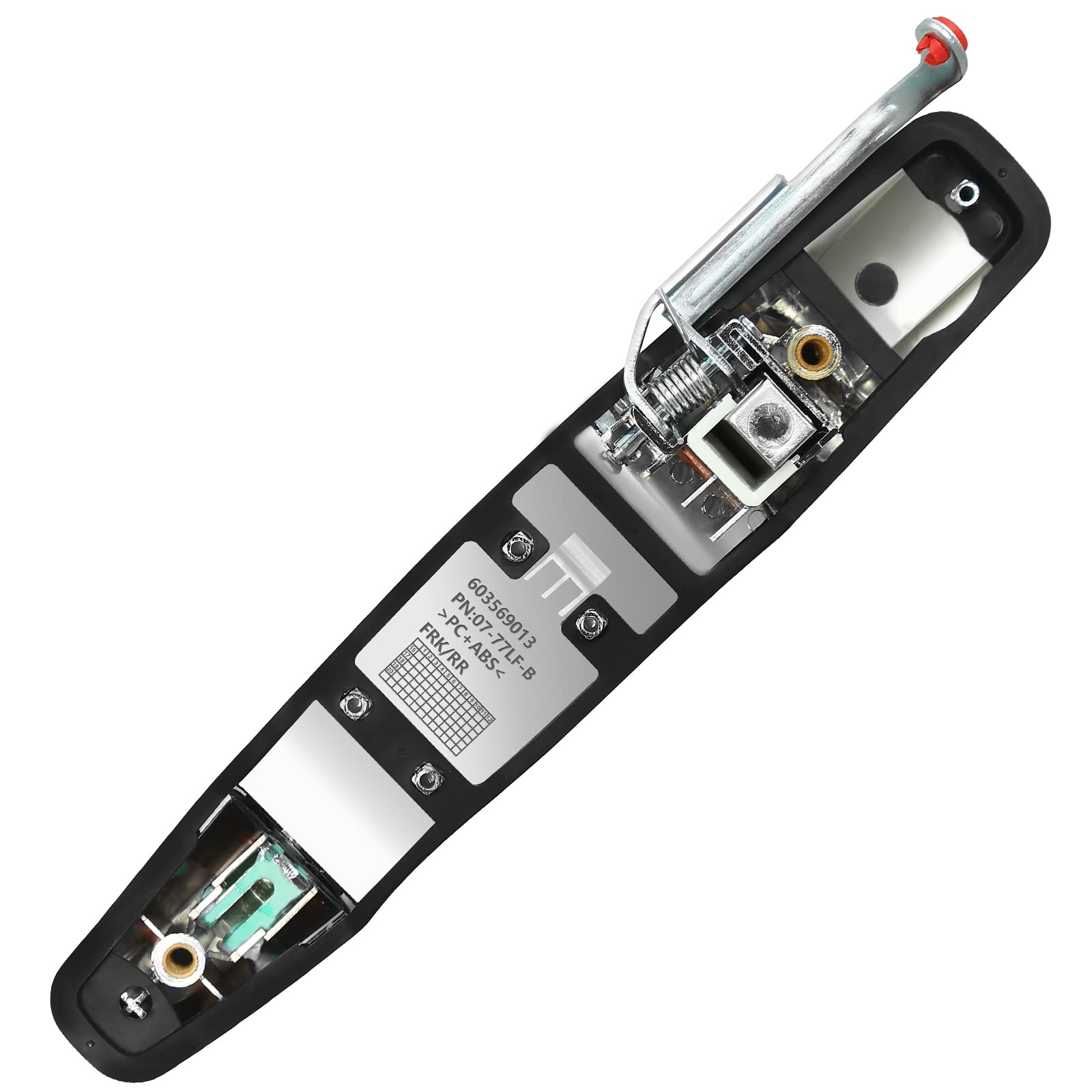 Exterior Rear Right Door Handle Passenger Side Compatible With 2007-2013 Chevrolet Chevy Silverado Tahoe Avalanche Suburban, Gmc Sierra Yukon Xl Denali, Cadillac Escalade Esv | Replaces Oe 15915660