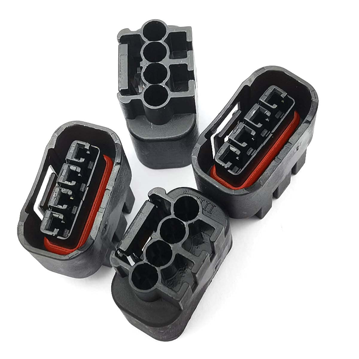 Devmo 4Pcs Ignition Coil Plug Connector Compatible With 2000-2010 Toyota Lexus Camry 90980-11885