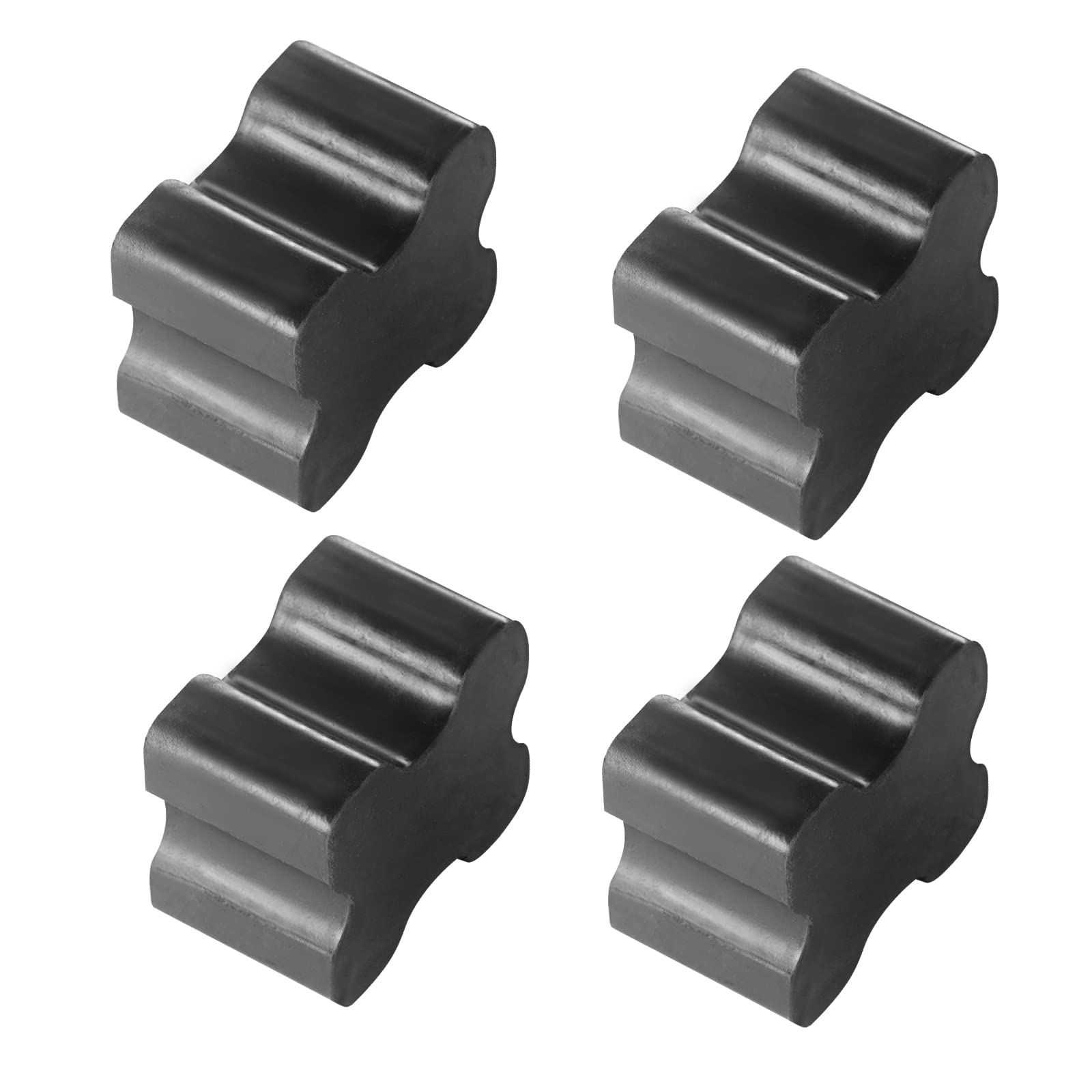 Heavy Duty Rubber Front Coil Spring Booster Kit, Rubber Coil Spacers, 1.5' Thick Pack Of 4