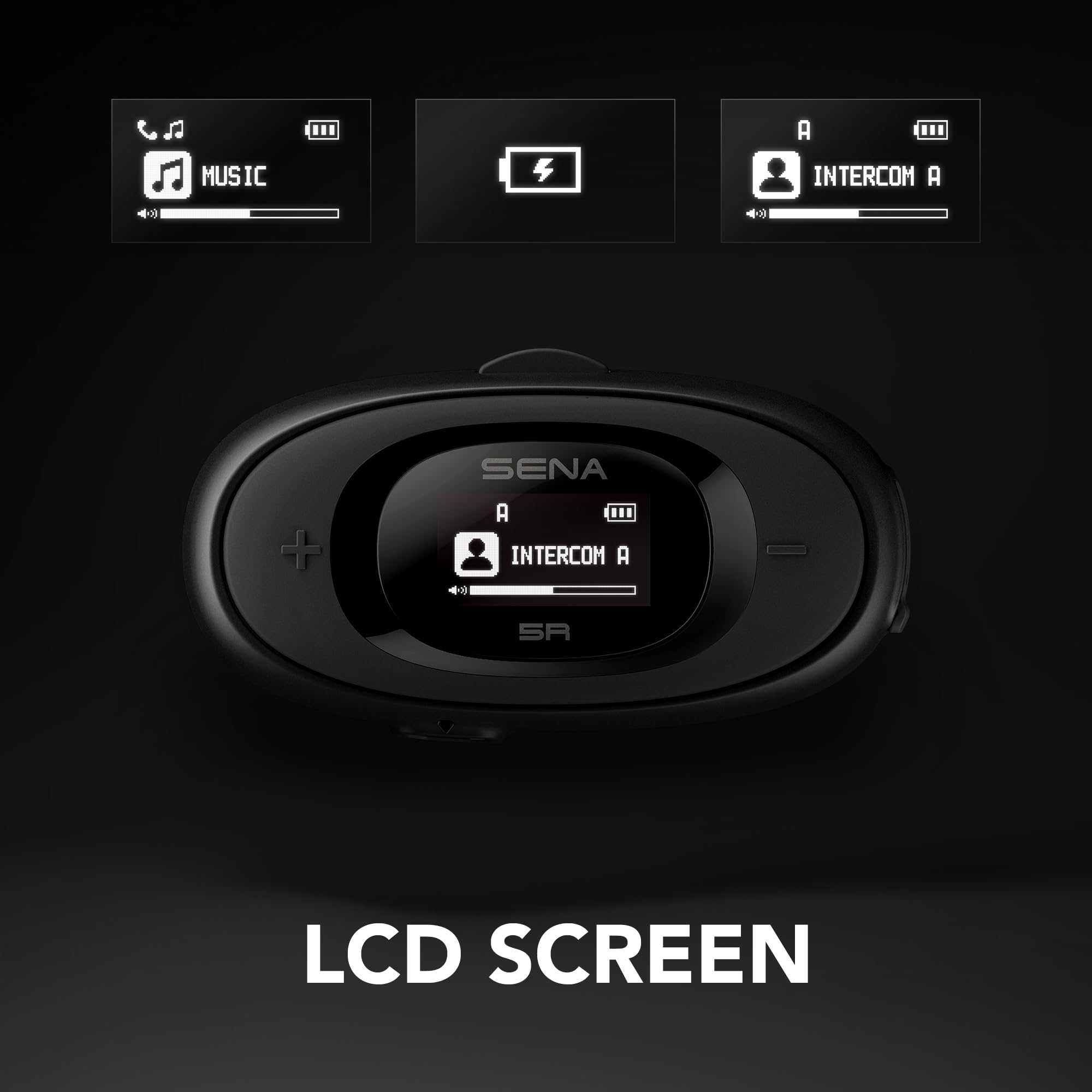 Sena 5R Two-Way HD Motorcycle Bluetooth Intercom Headset